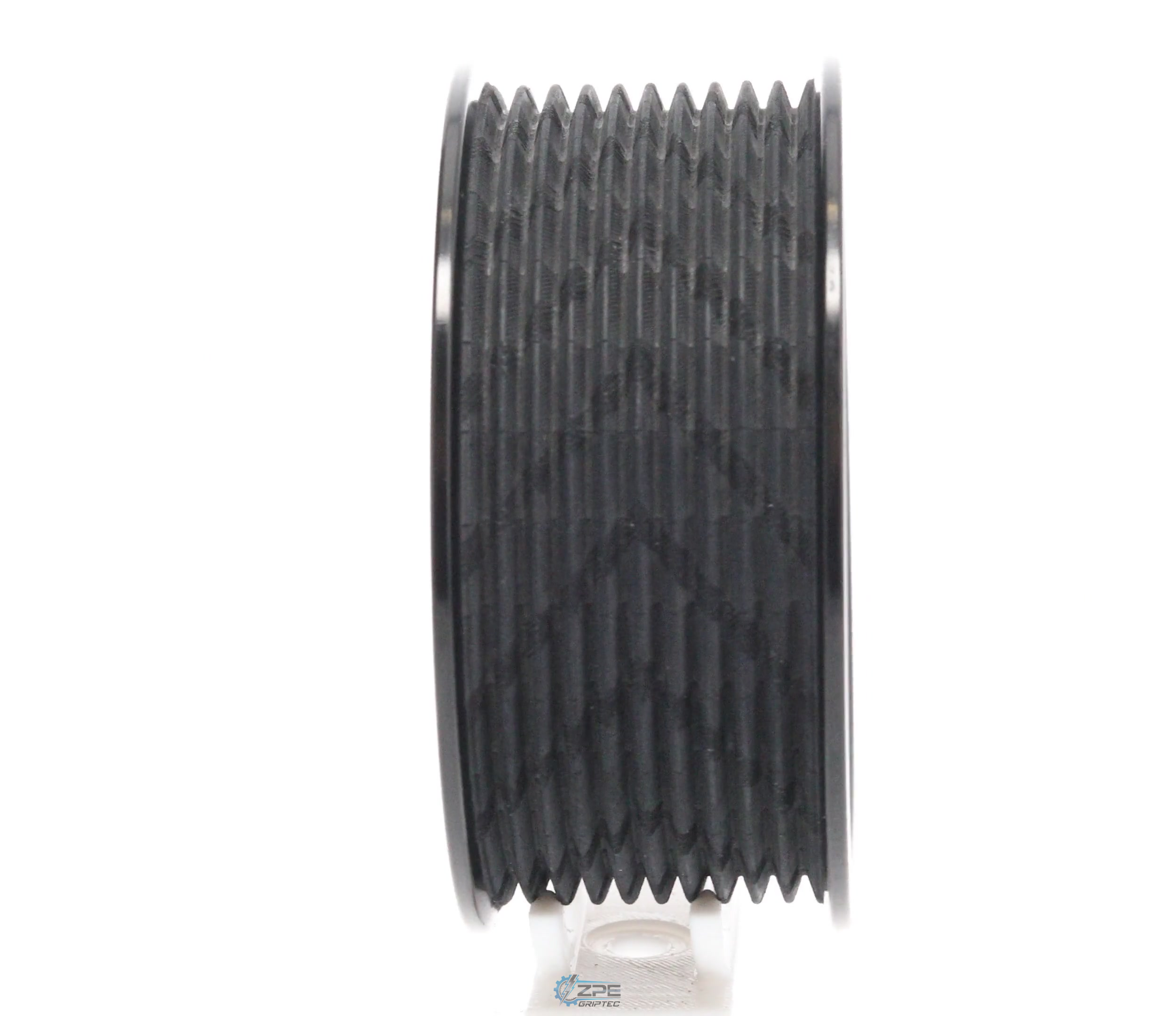 3.625" 10 Rib ZPE GripTec® Whipple 5 Bolt L3V-A Black Pulley Only
