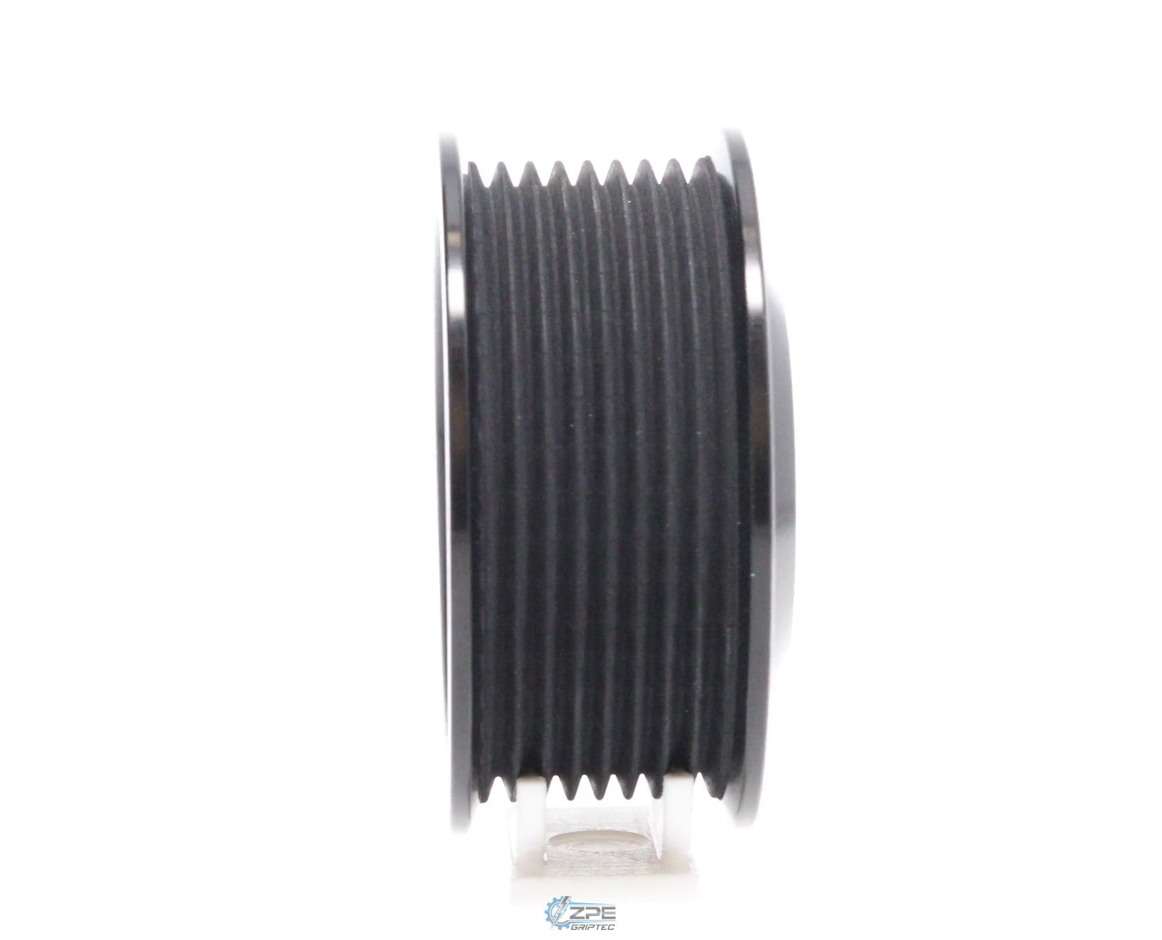 3.125" 8 Rib ZPE GripTec® Whipple Standard L3 Black Pulley