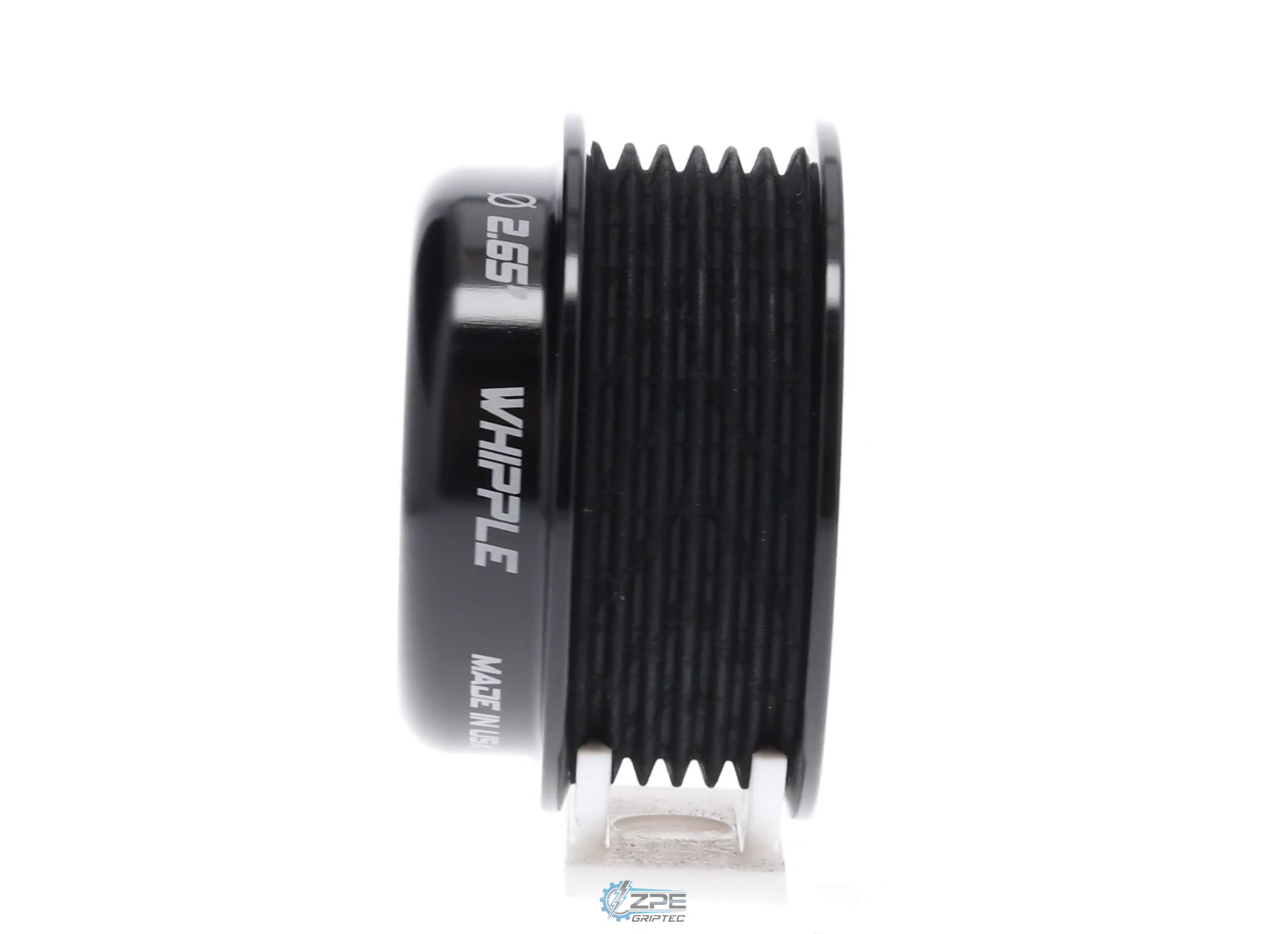 2.65" 6 Rib ZPE GripTec® Whipple 5 Bolt L3V-A Black Pulley Only