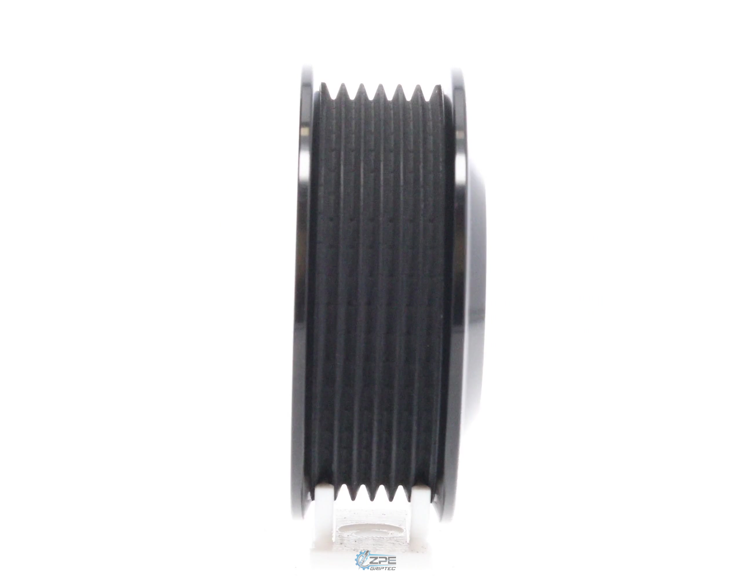 3.125" 6 Rib ZPE GripTec® Whipple Standard L3 Black Pulley