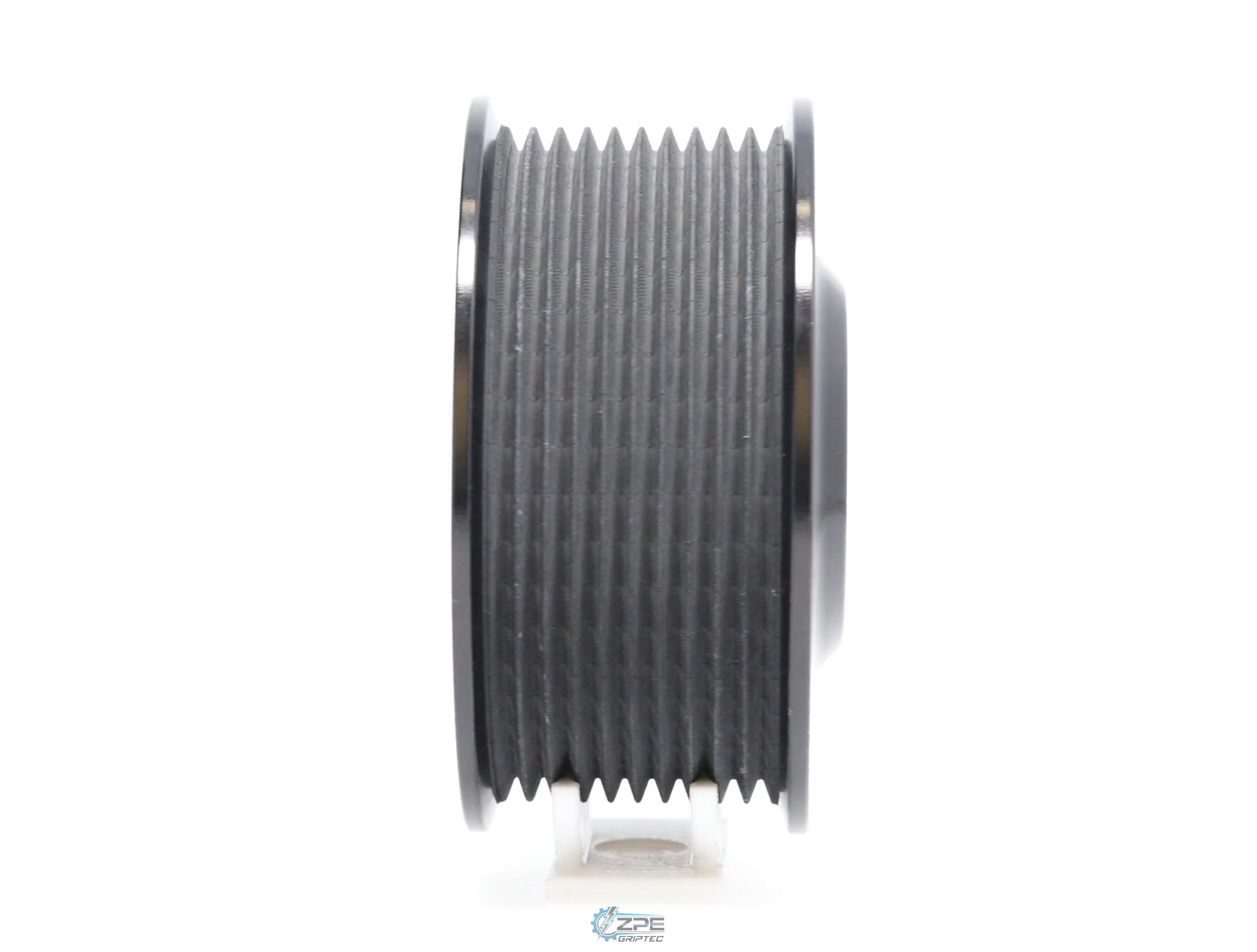 3.50" 10 Rib ZPE GripTec® Whipple Standard L3 Black Pulley