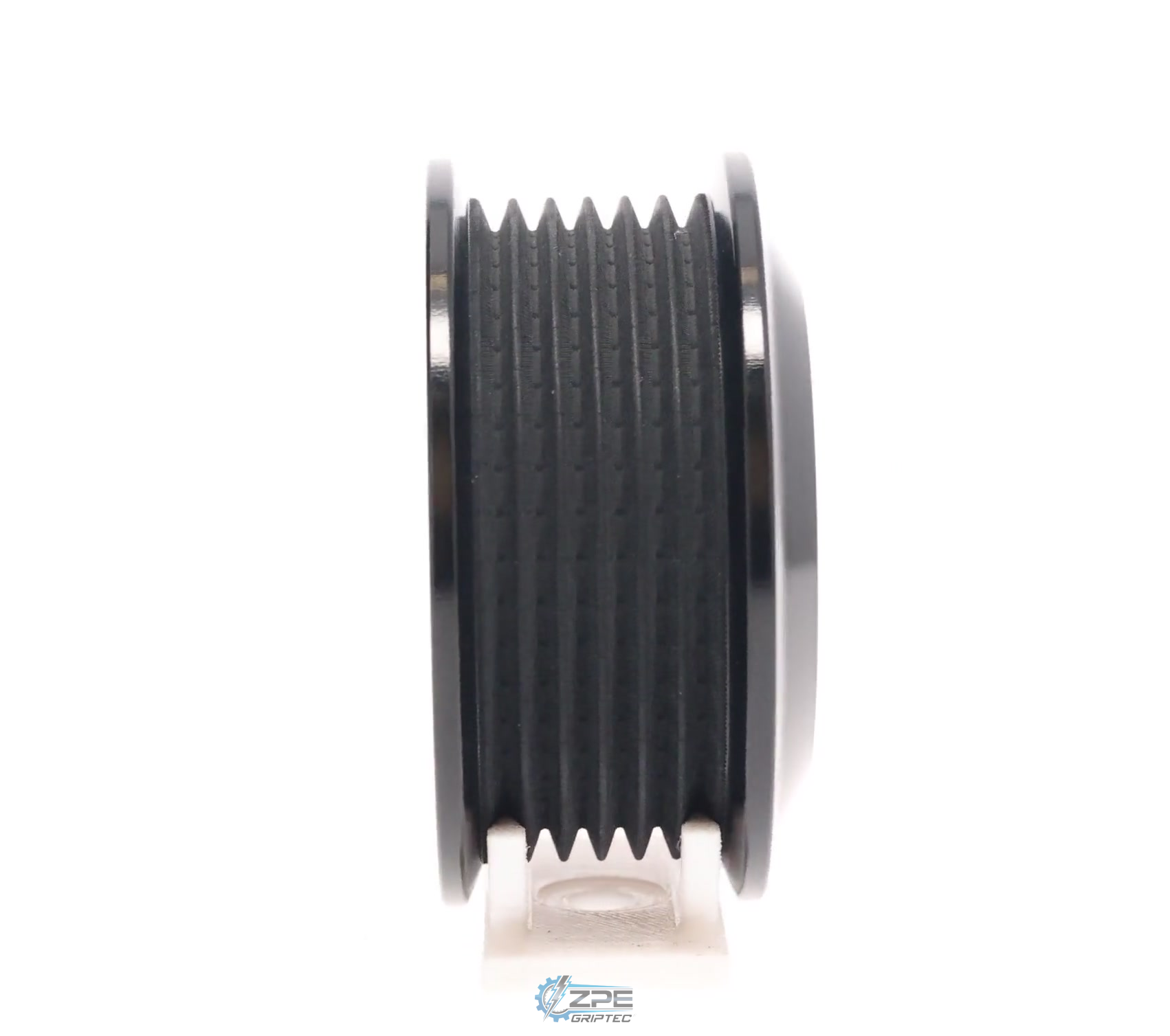 2.50" 6 Rib ZPE GripTec® Whipple Standard L3 Black Pulley