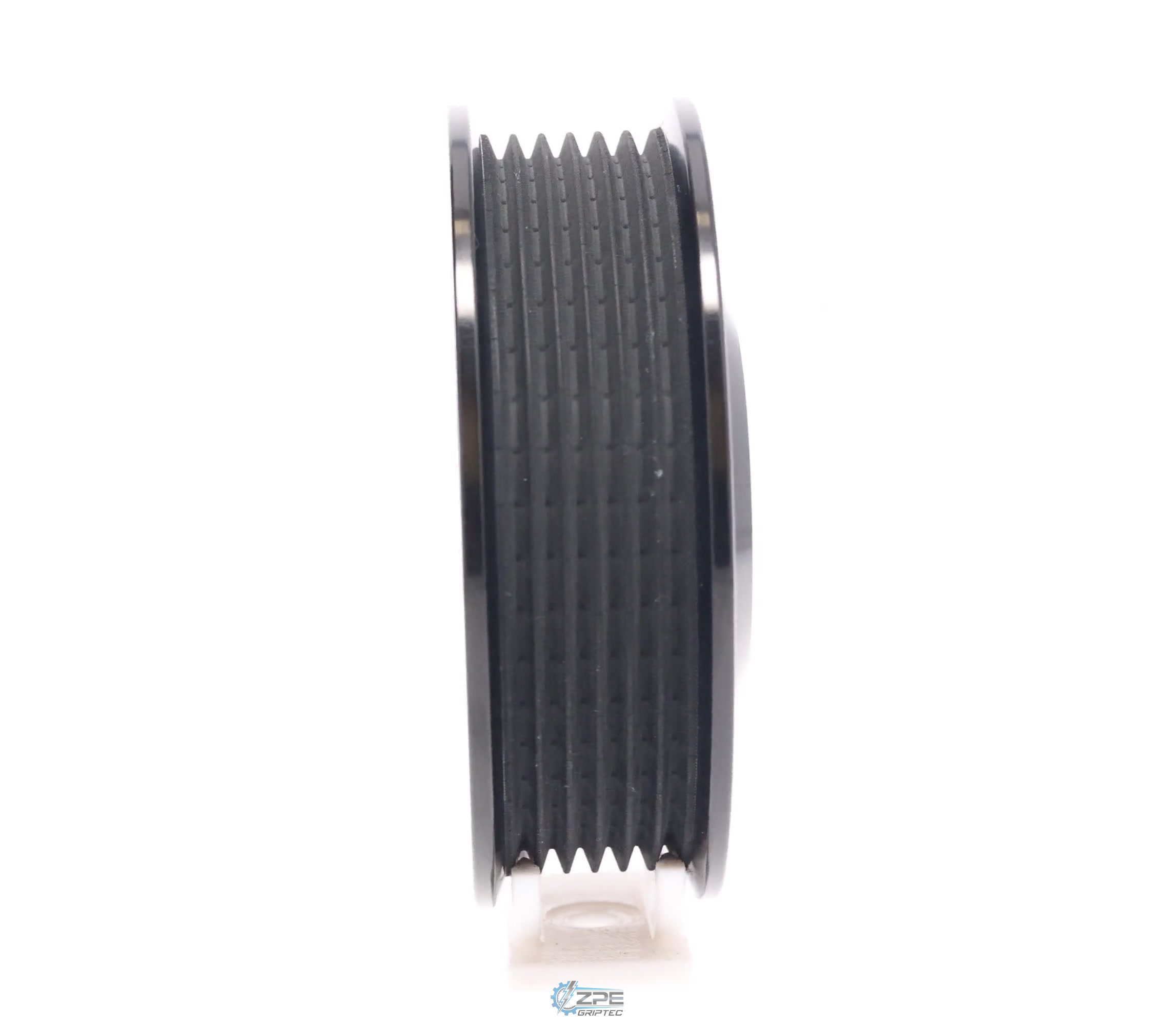 3.70" 6 Rib ZPE GripTec® Whipple Standard L3 Black Pulley