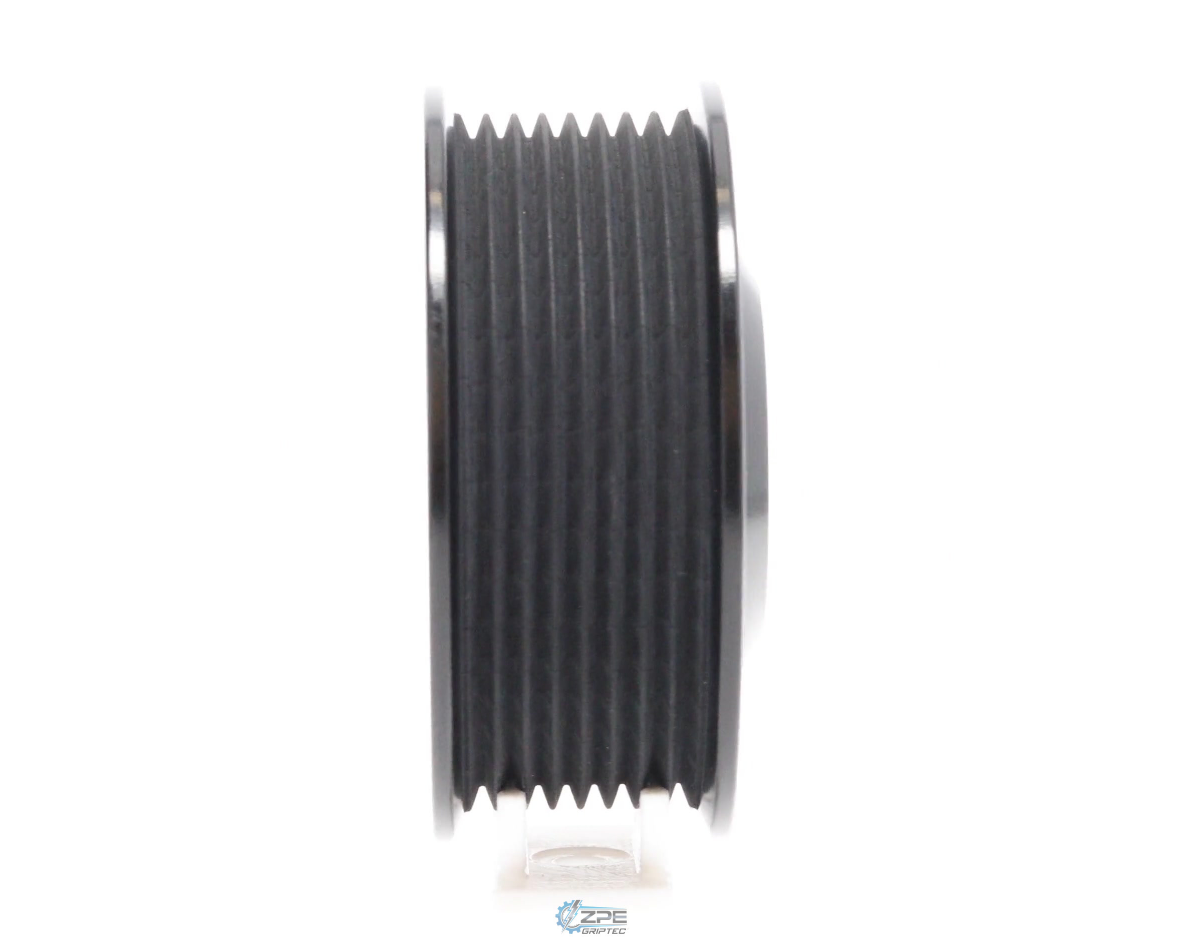 3.50" 8 Rib ZPE GripTec® Whipple Standard L3 Black Pulley