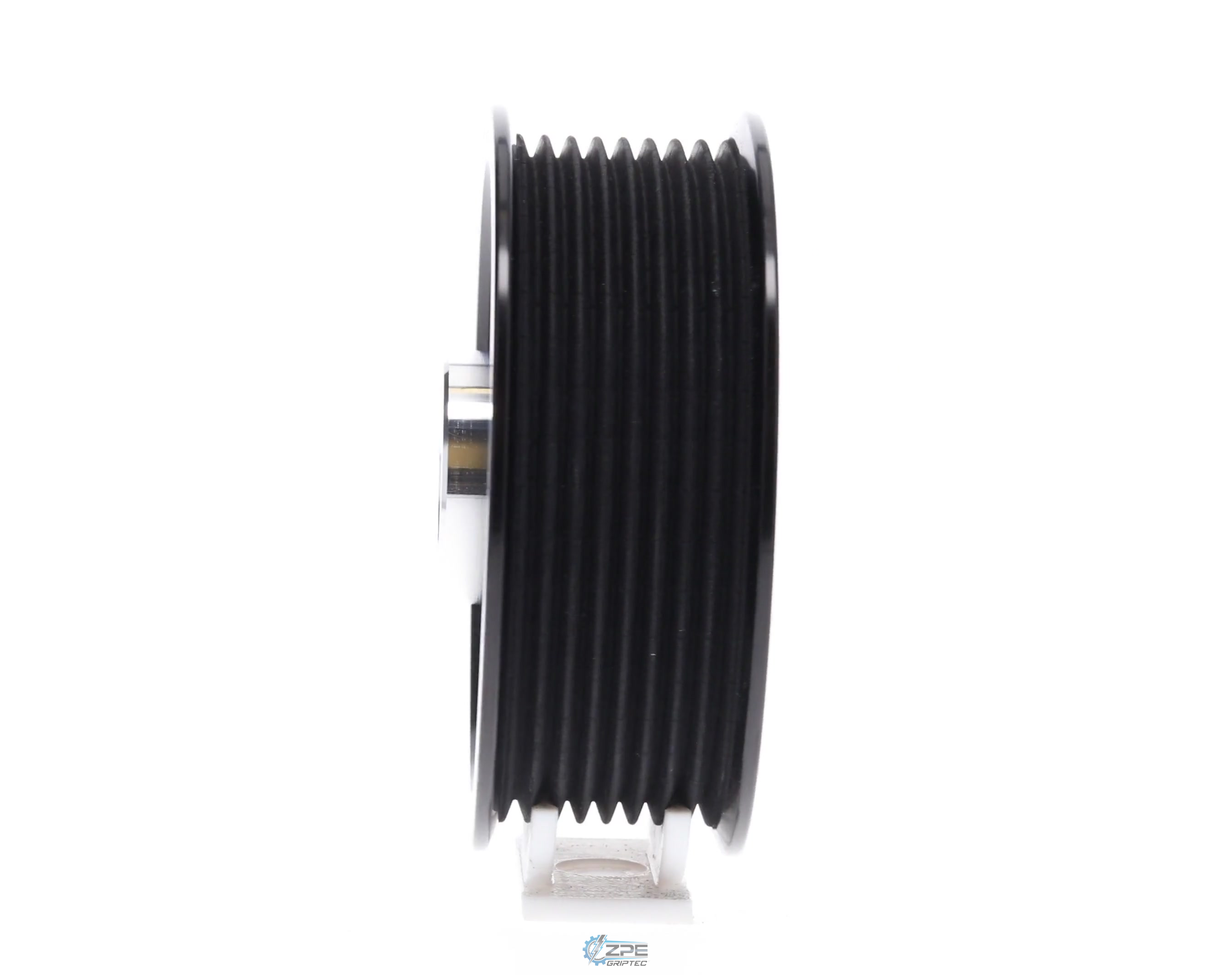 3.70" 8 Rib ZPE GripTec® 2pc Vortech YSi/JT/V3 L3 Black Pulley & Hub Kit