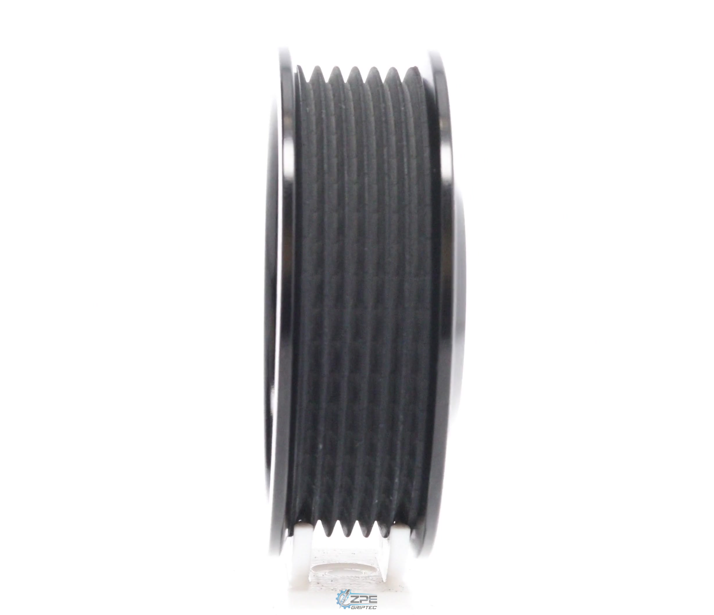 3.50" 6 Rib ZPE GripTec® Whipple Standard L3 Black Pulley