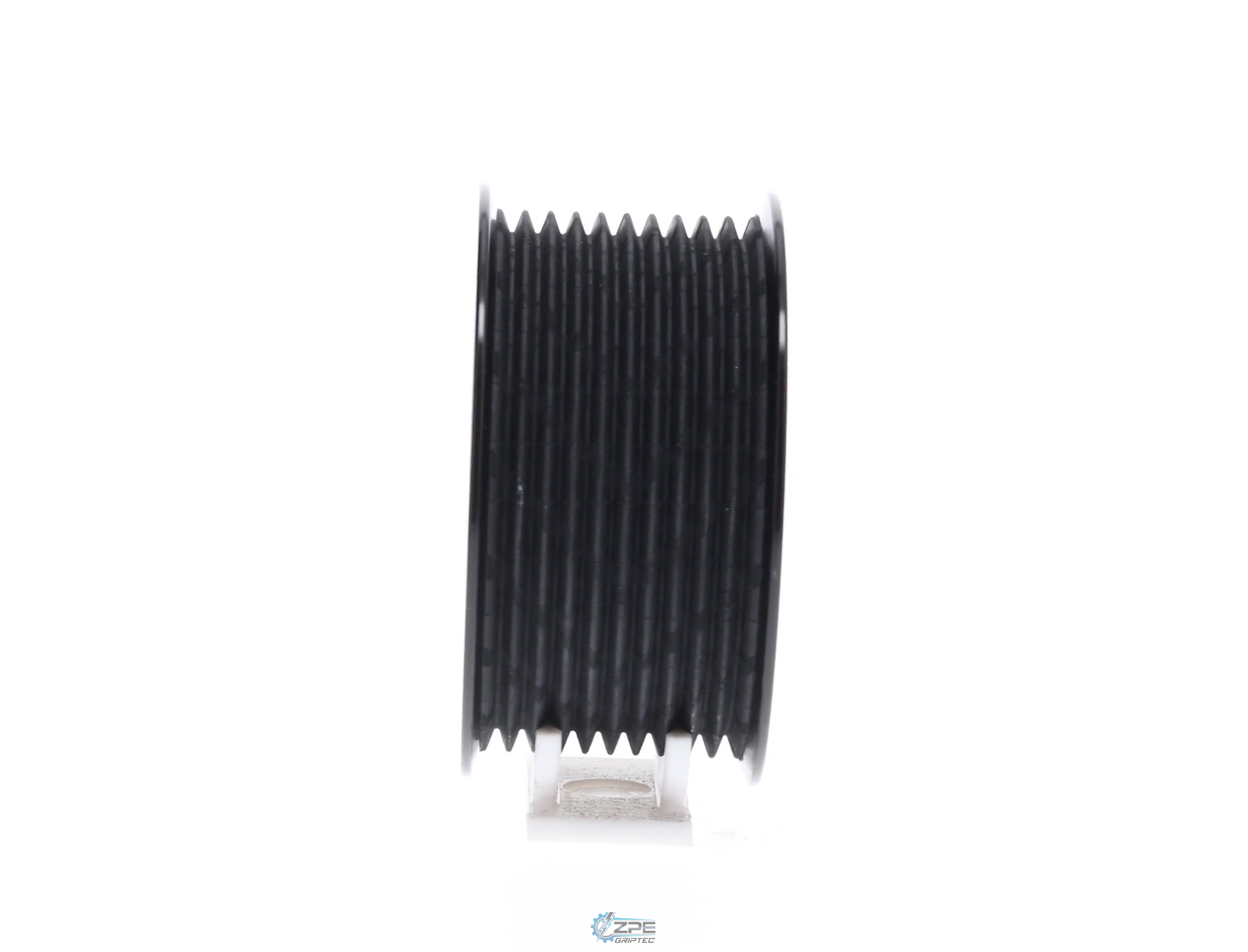 3.00" 10 Rib ZPE GripTec® 2pc HellCat L2V Black Pulley Only