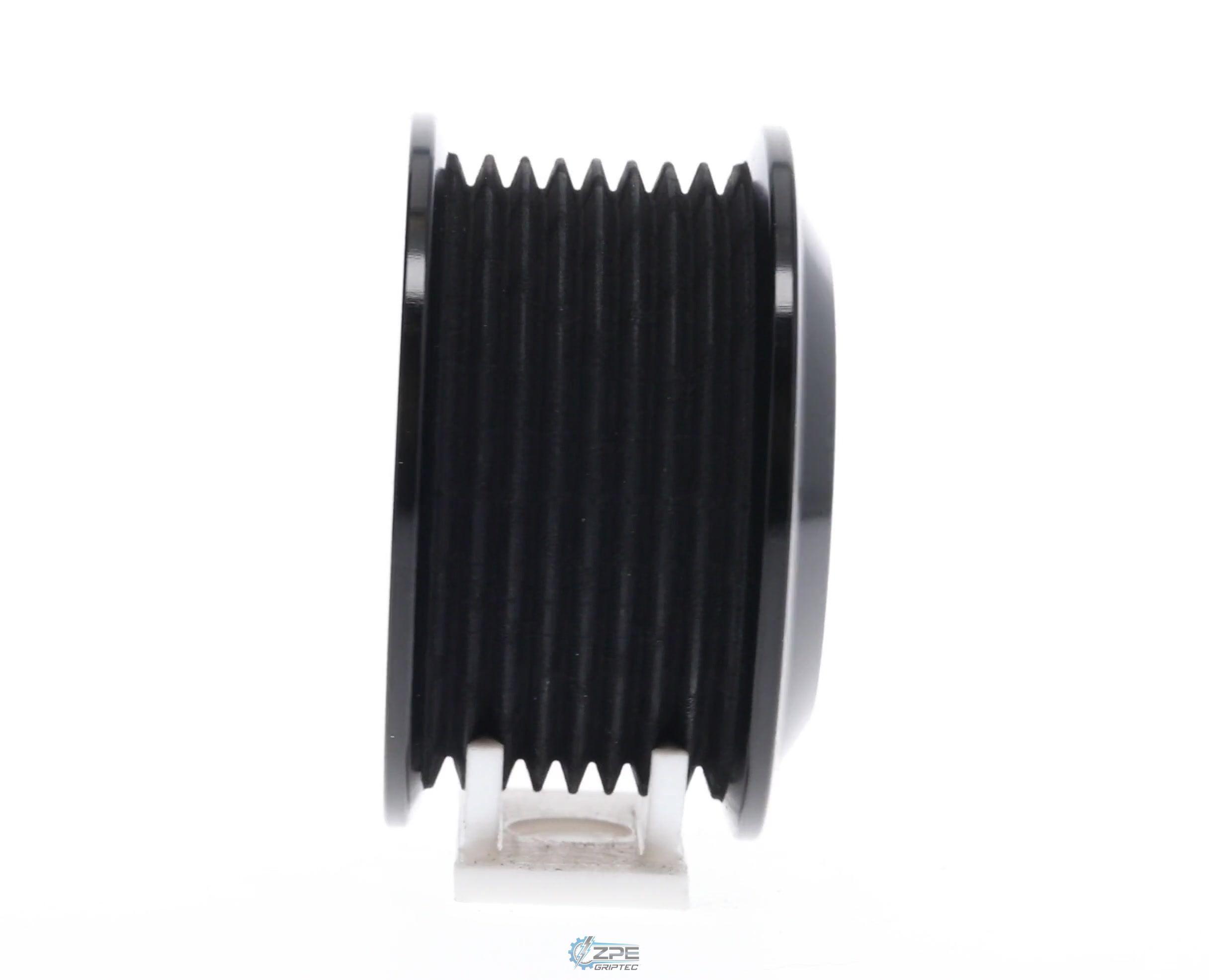 2.50" 8 Rib ZPE GripTec® Whipple Standard L3V-A Black Pulley
