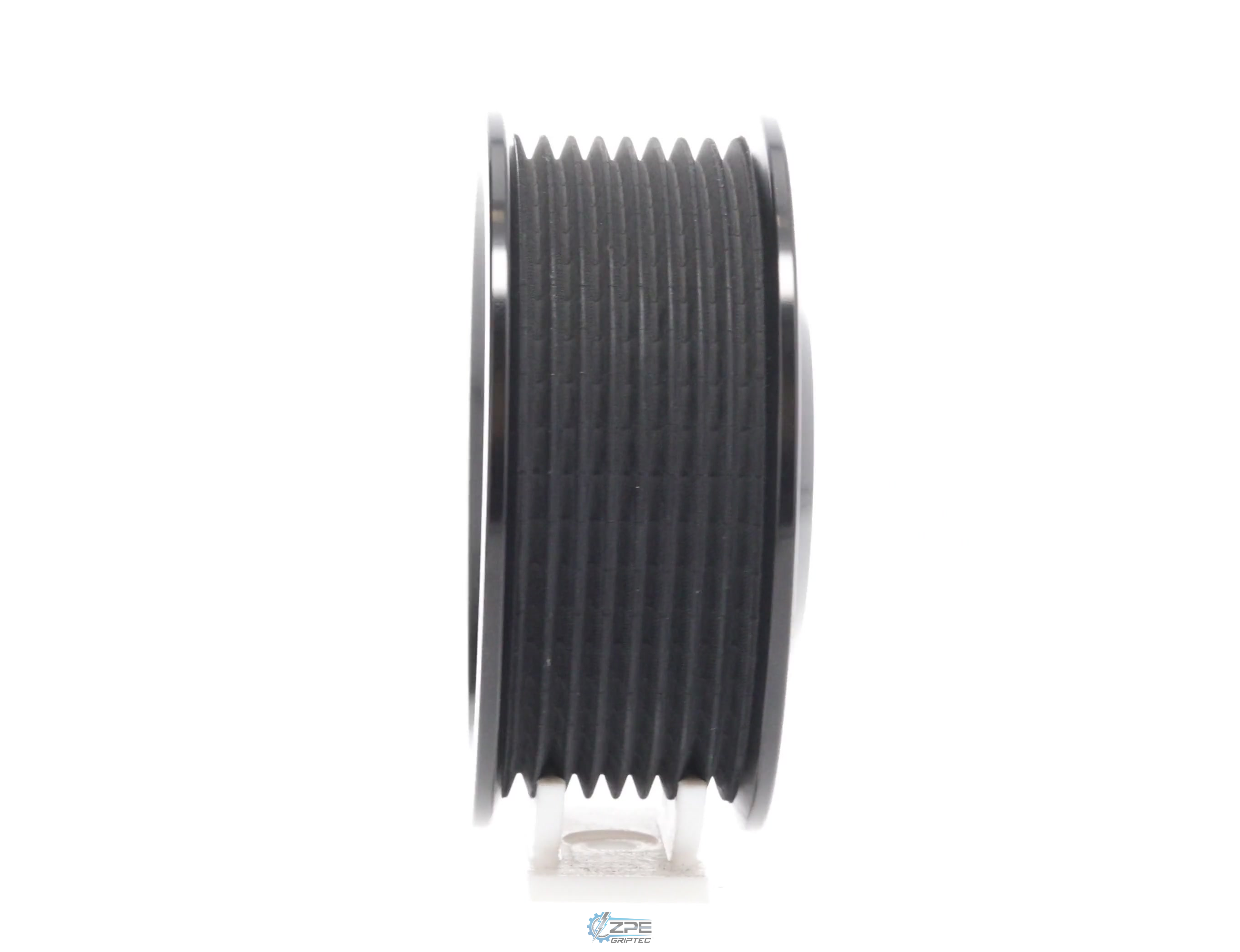 3.375" 8 Rib ZPE GripTec® Whipple Cobra L3 Black Pulley