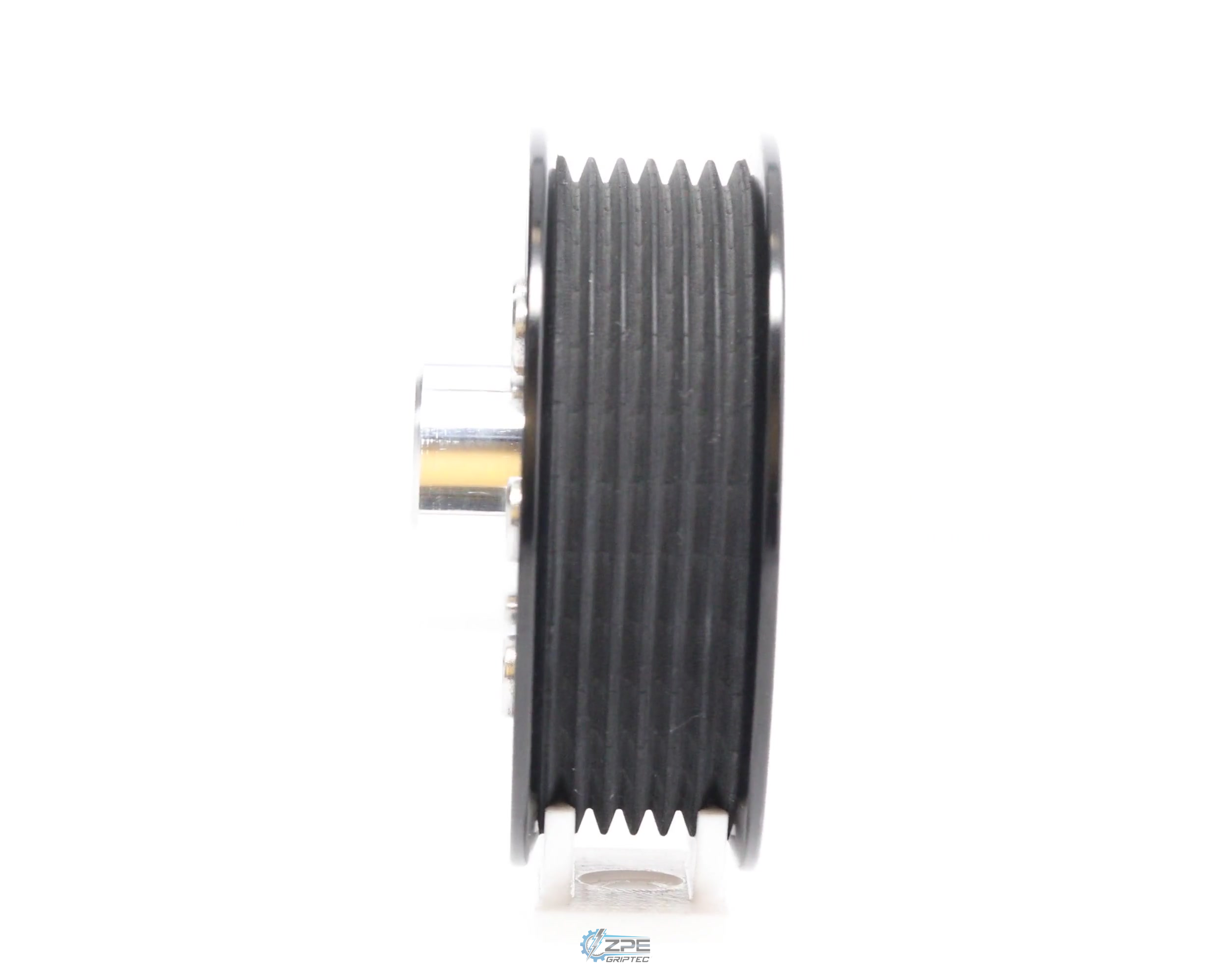 3.20" 6 Rib ZPE GripTec® 2pc Vortech YSi/JT/V3 L3 Black Pulley & Hub Kit