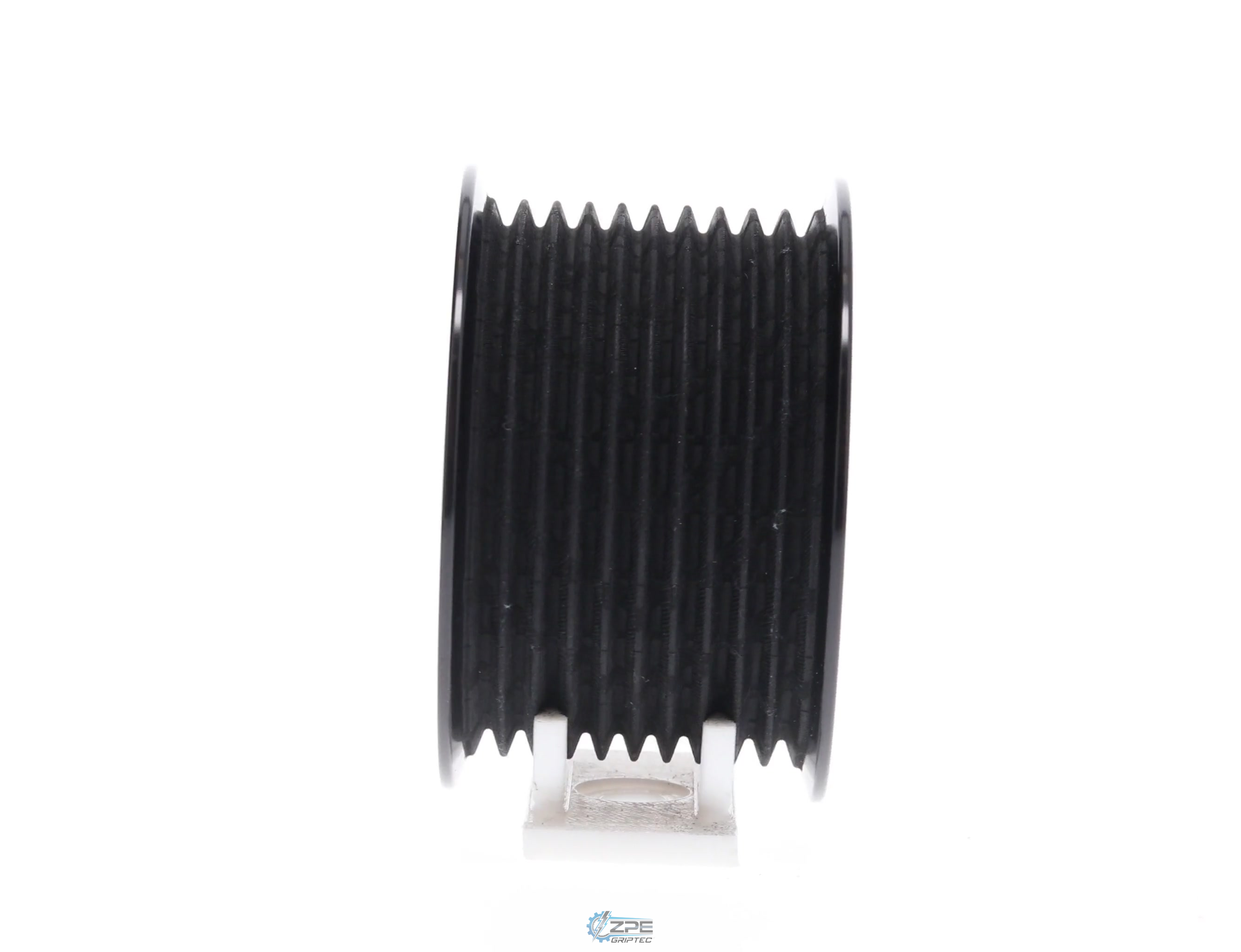 2.40" 10 Rib ZPE GripTec® 2pc HellCat L3V Black Pulley Only