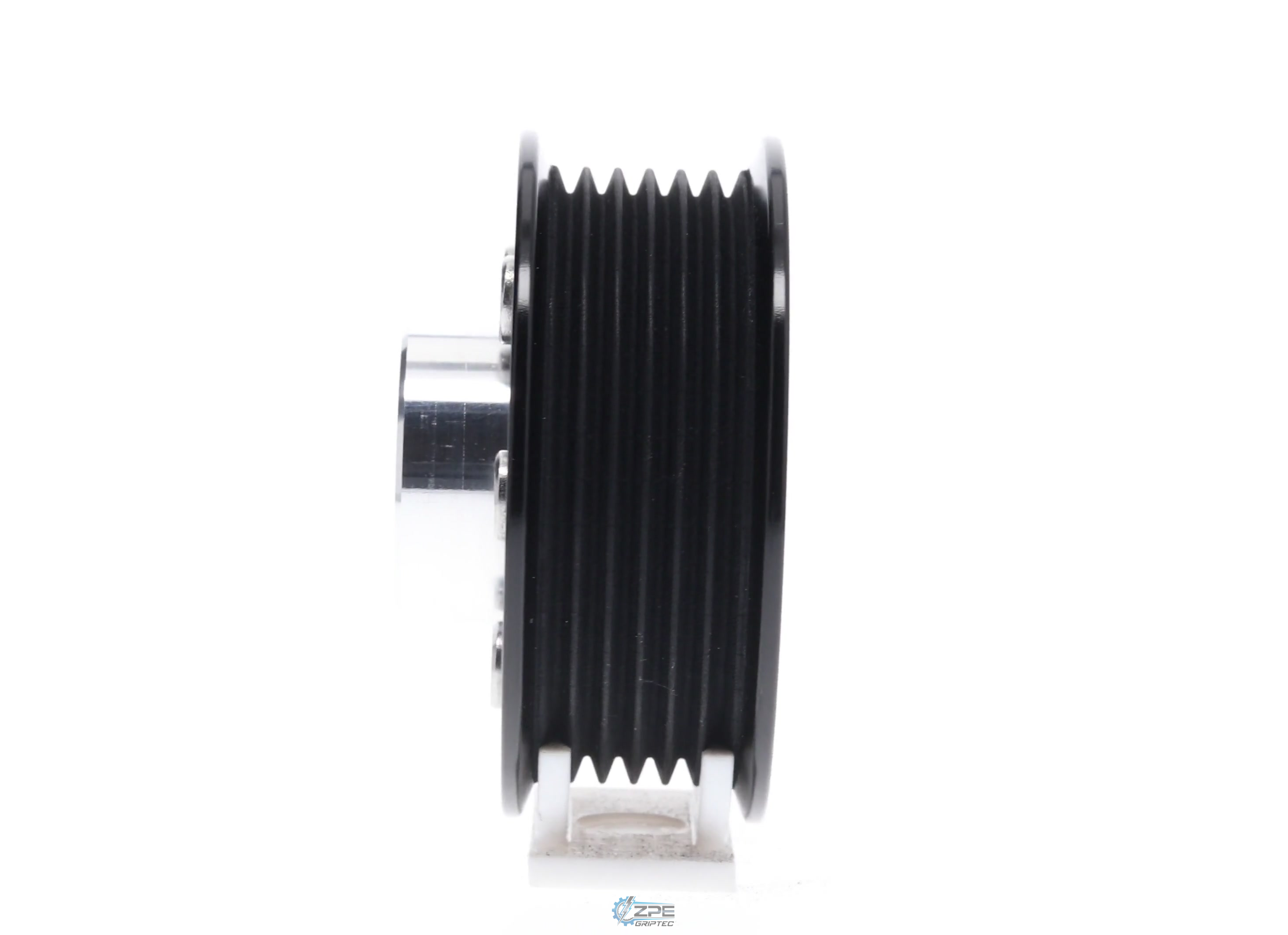 2.75" 6 Rib ZPE GripTec® 2pc Vortech YSi/JT/V3 L3 Black Pulley & Hub Kit