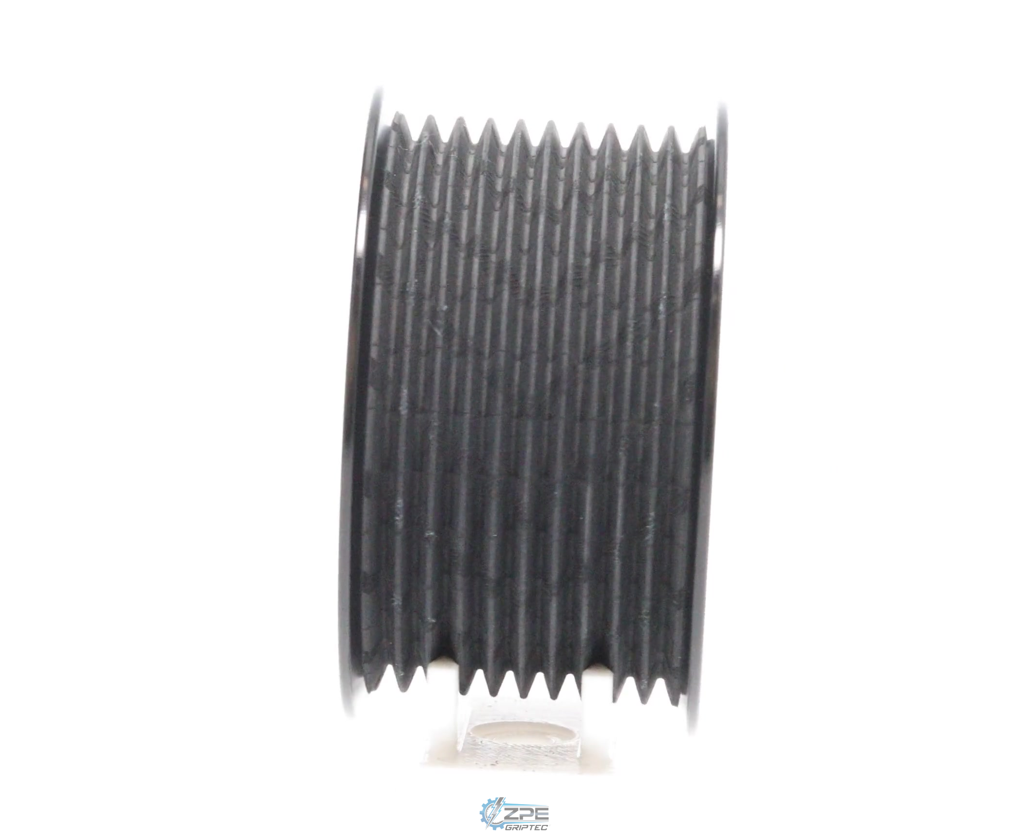 2.70" 10 Rib ZPE GripTec® 2pc HellCat L2V Black Pulley Only