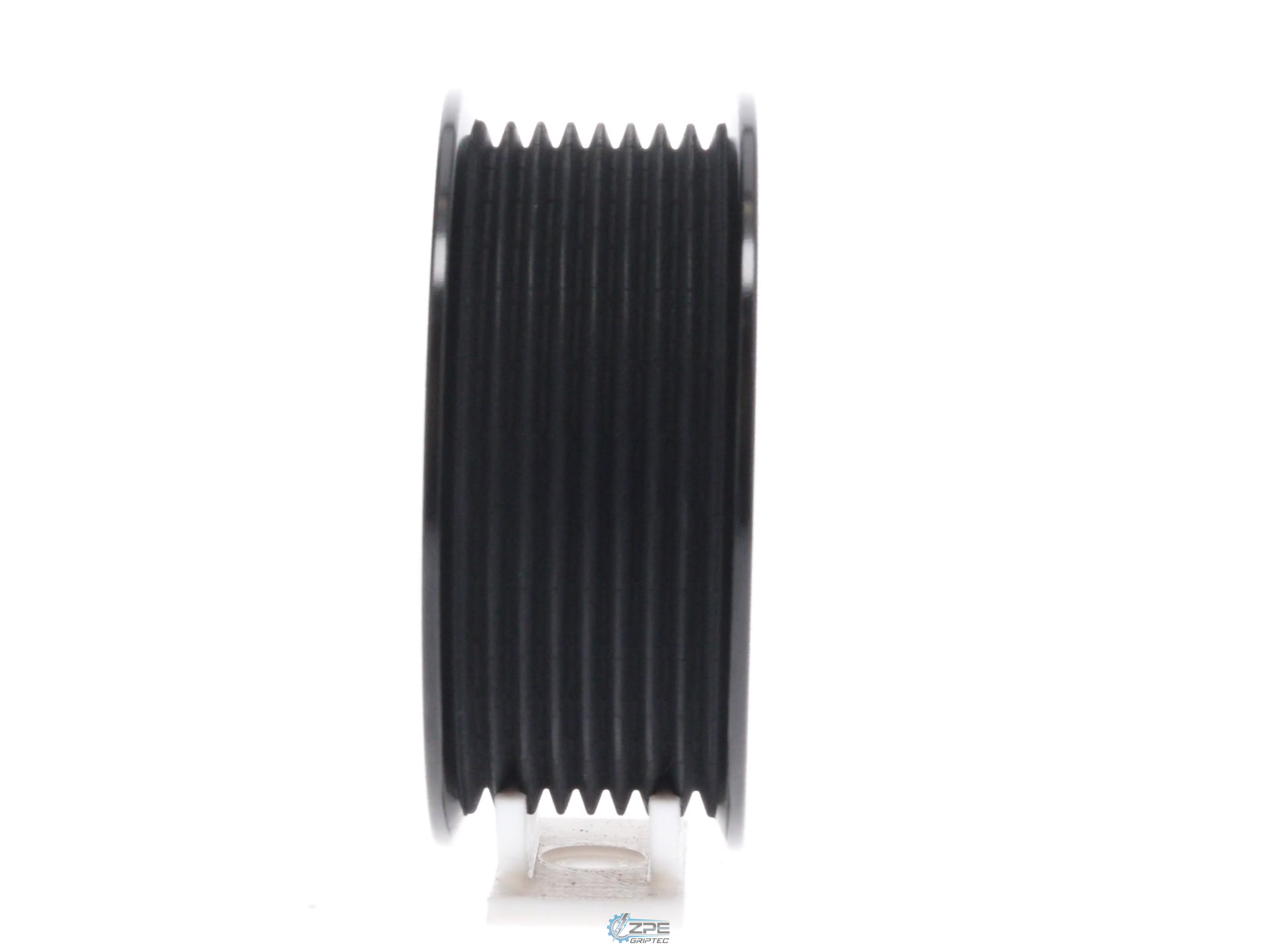 3.25" 8 Rib ZPE GripTec® 2pc Vortech YSi/JT/V3 L3 Black Pulley Only