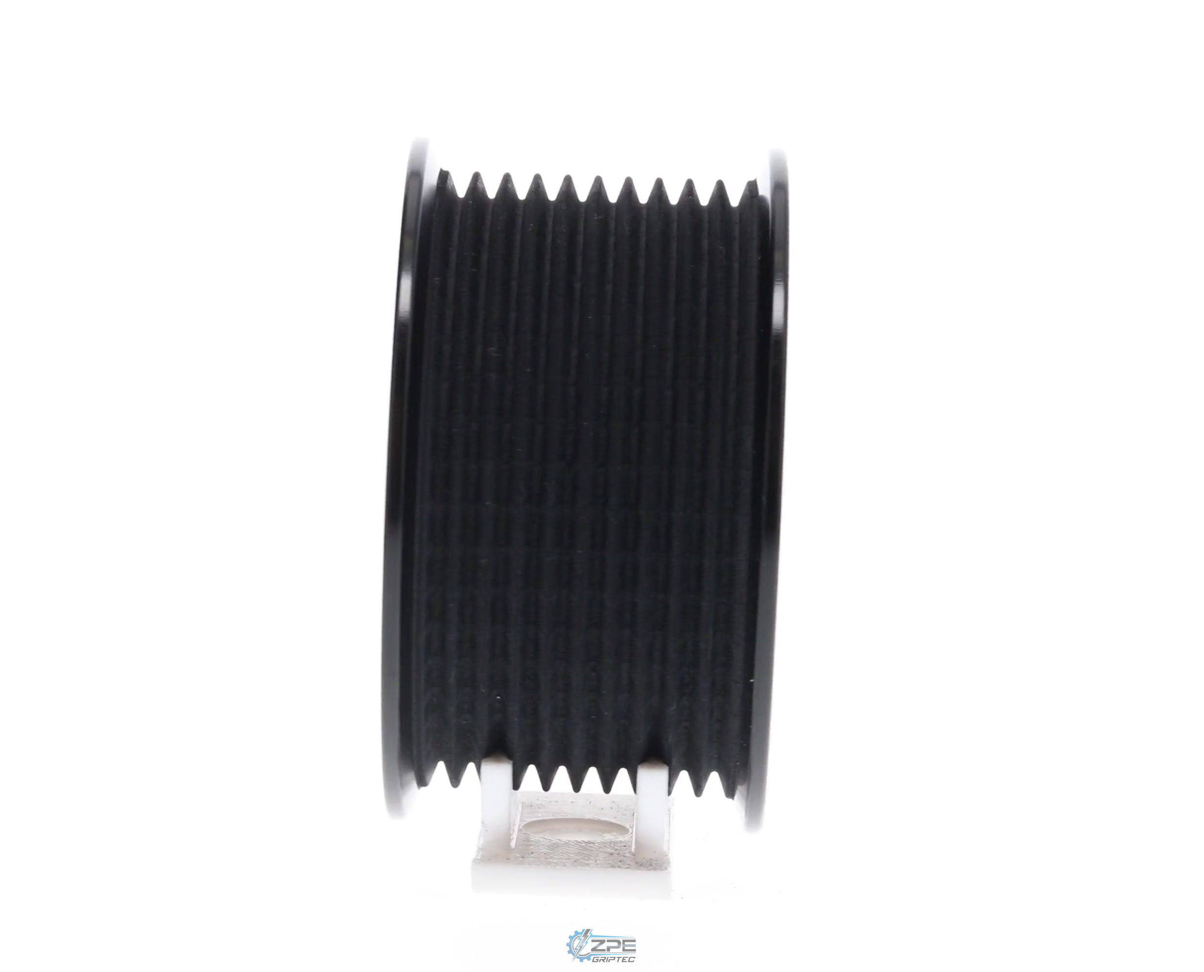 2.85" 10 Rib ZPE GripTec® 2pc Vortech YSi/JT/V3 L3 Black Pulley & Hub Kit