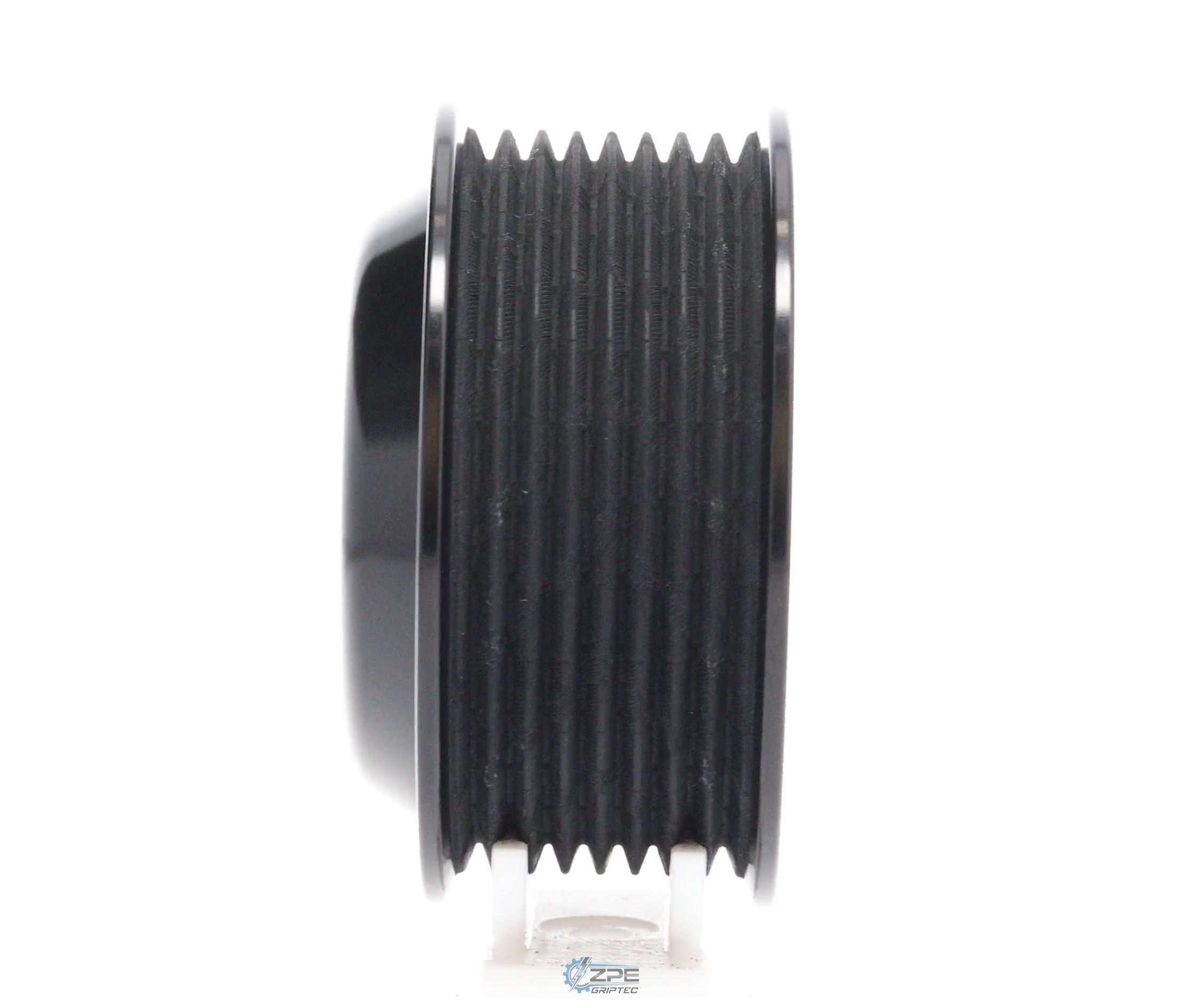 3.00" 8 Rib ZPE GripTec® Whipple 5 Bolt L3V-A Black Pulley Only