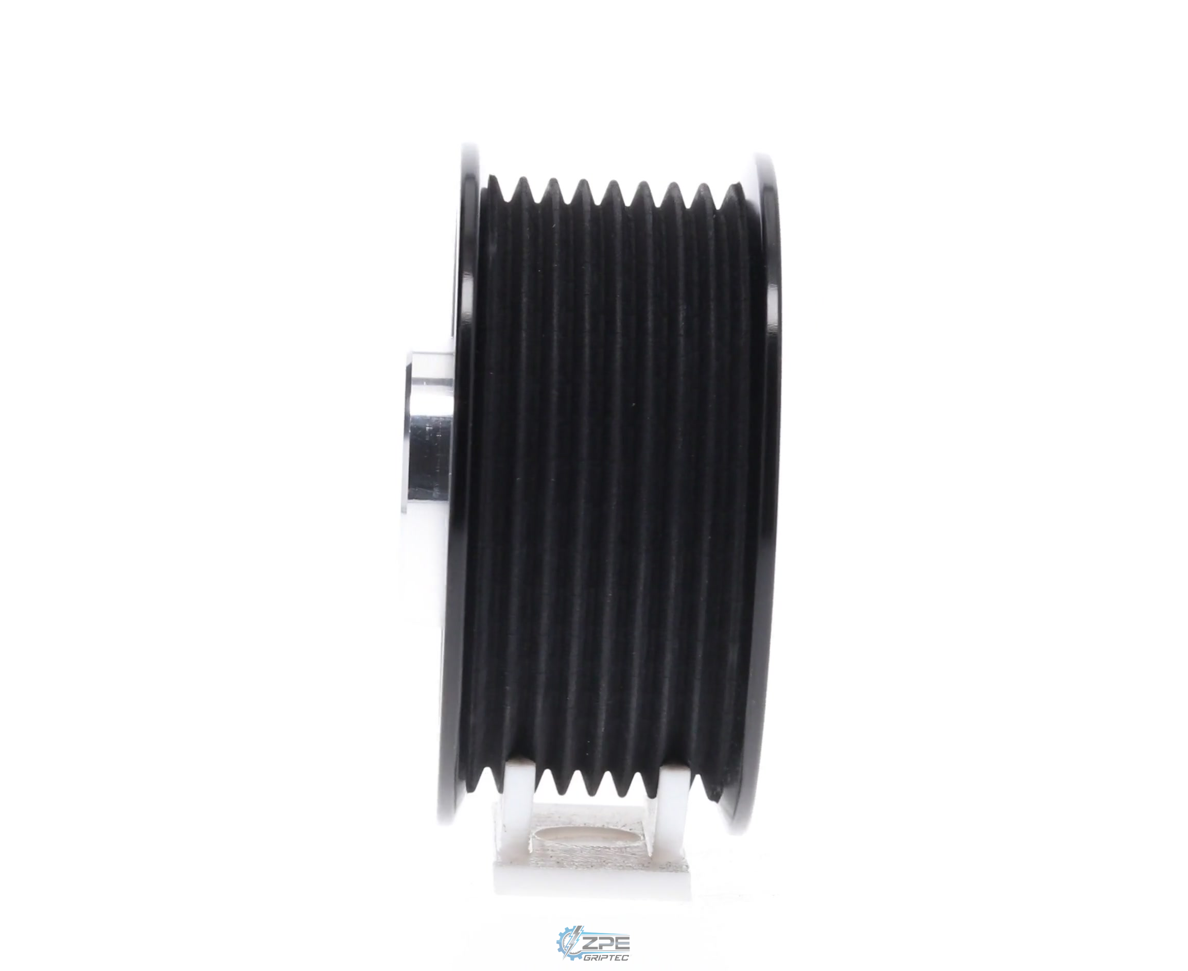 2.875" 8 Rib ZPE GripTec® 2pc Vortech YSi/JT/V3 L3 Black Pulley & Hub Kit