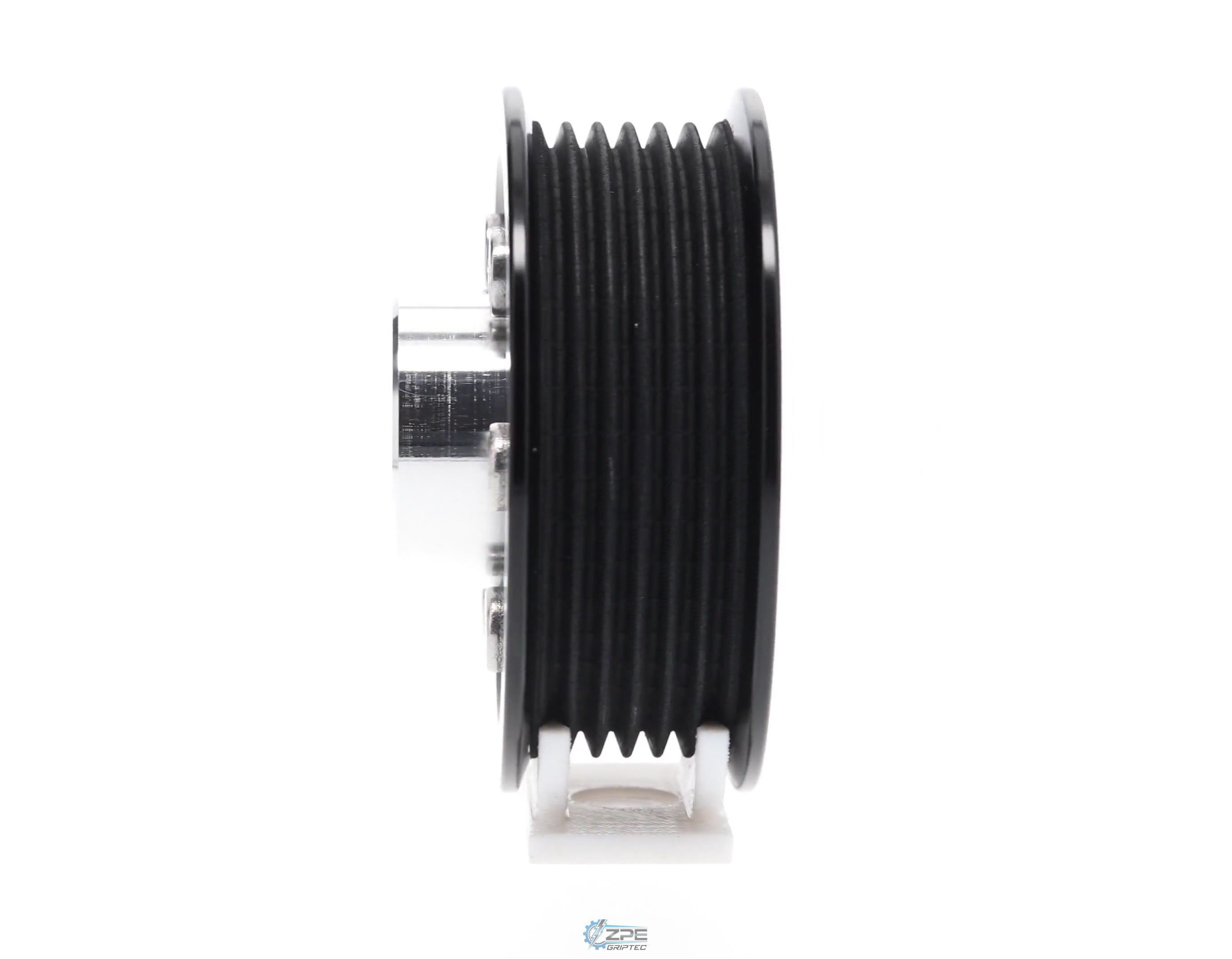 2.90" 6 Rib ZPE GripTec® 2pc Vortech YSi/JT/V3 L3 Black Pulley & Hub Kit