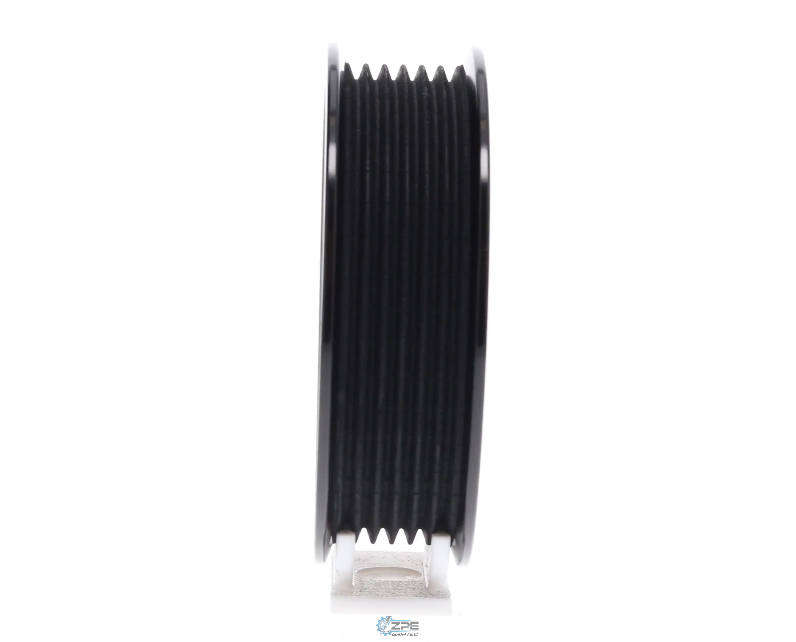 3.625" 6 Rib ZPE GripTec® 2pc Vortech YSi/JT/V3 L3 Black Pulley Only