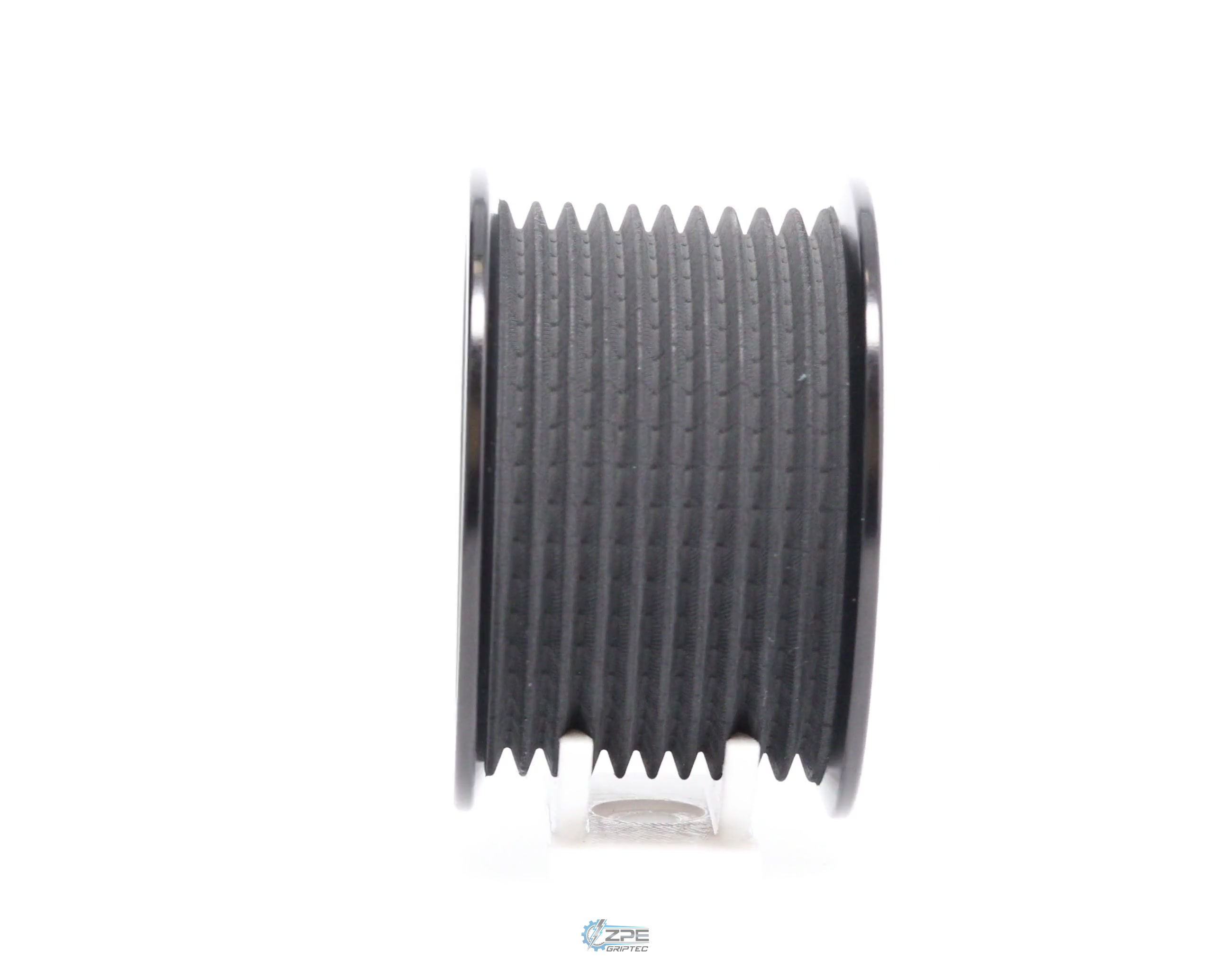 2.50" 10 Rib ZPE GripTec® 2pc Vortech YSi/JT/V3 L3 Black Pulley & Hub Kit