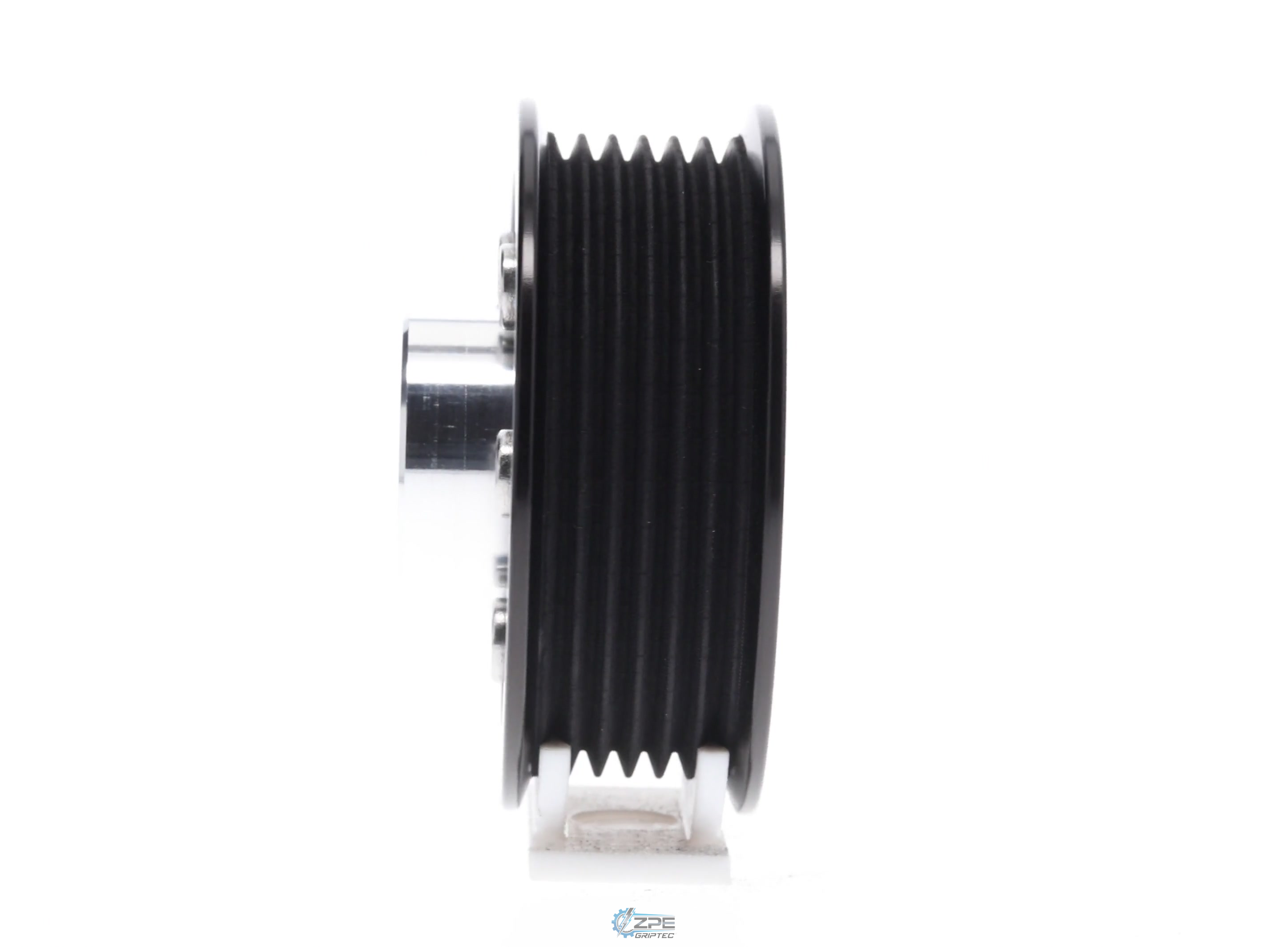 2.95" 6 Rib ZPE GripTec® 2pc Vortech YSi/JT/V3 L3 Black Pulley & Hub Kit