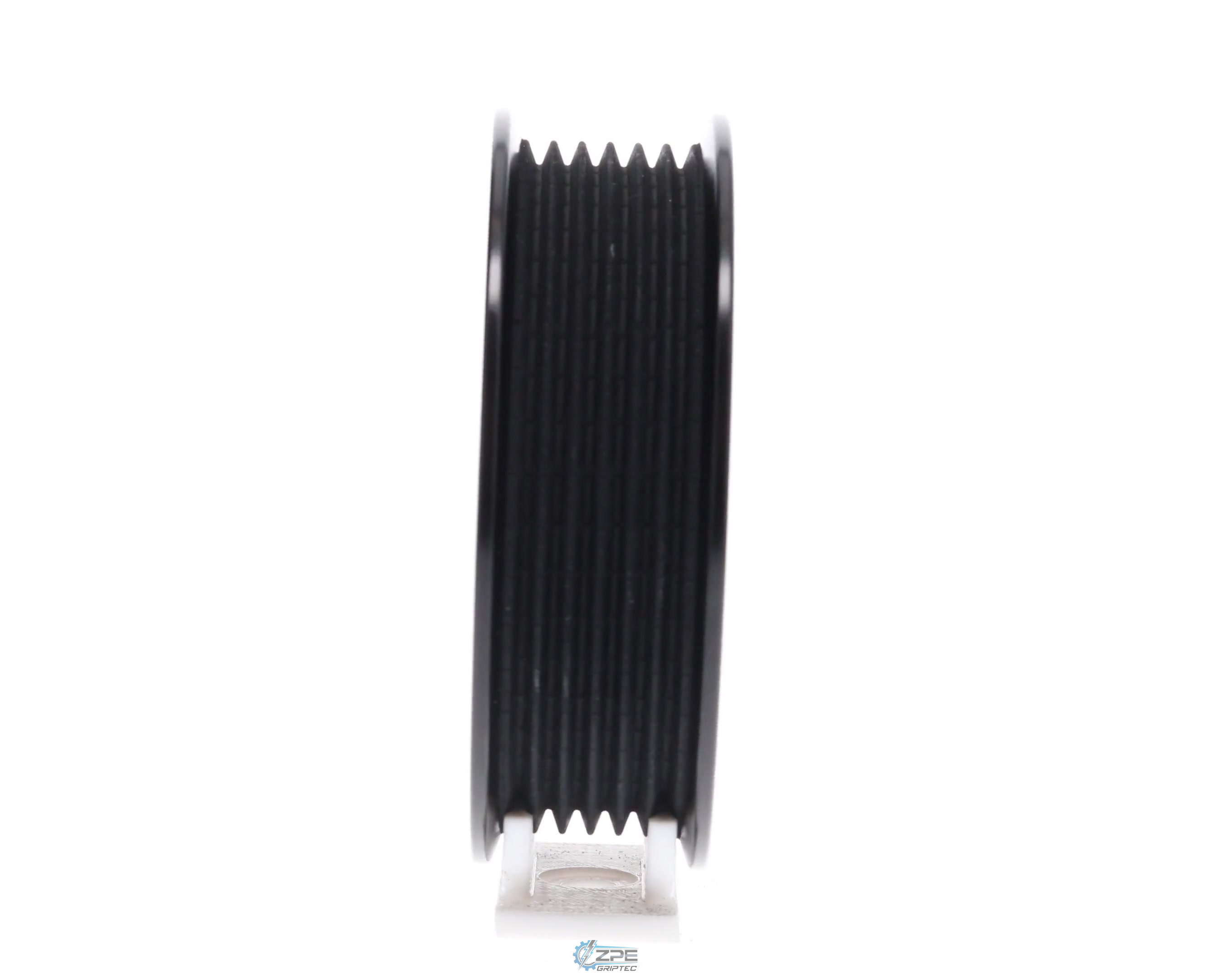 3.45" 6 Rib ZPE GripTec® 2pc Vortech YSi/JT/V3 L3 Black Pulley Only