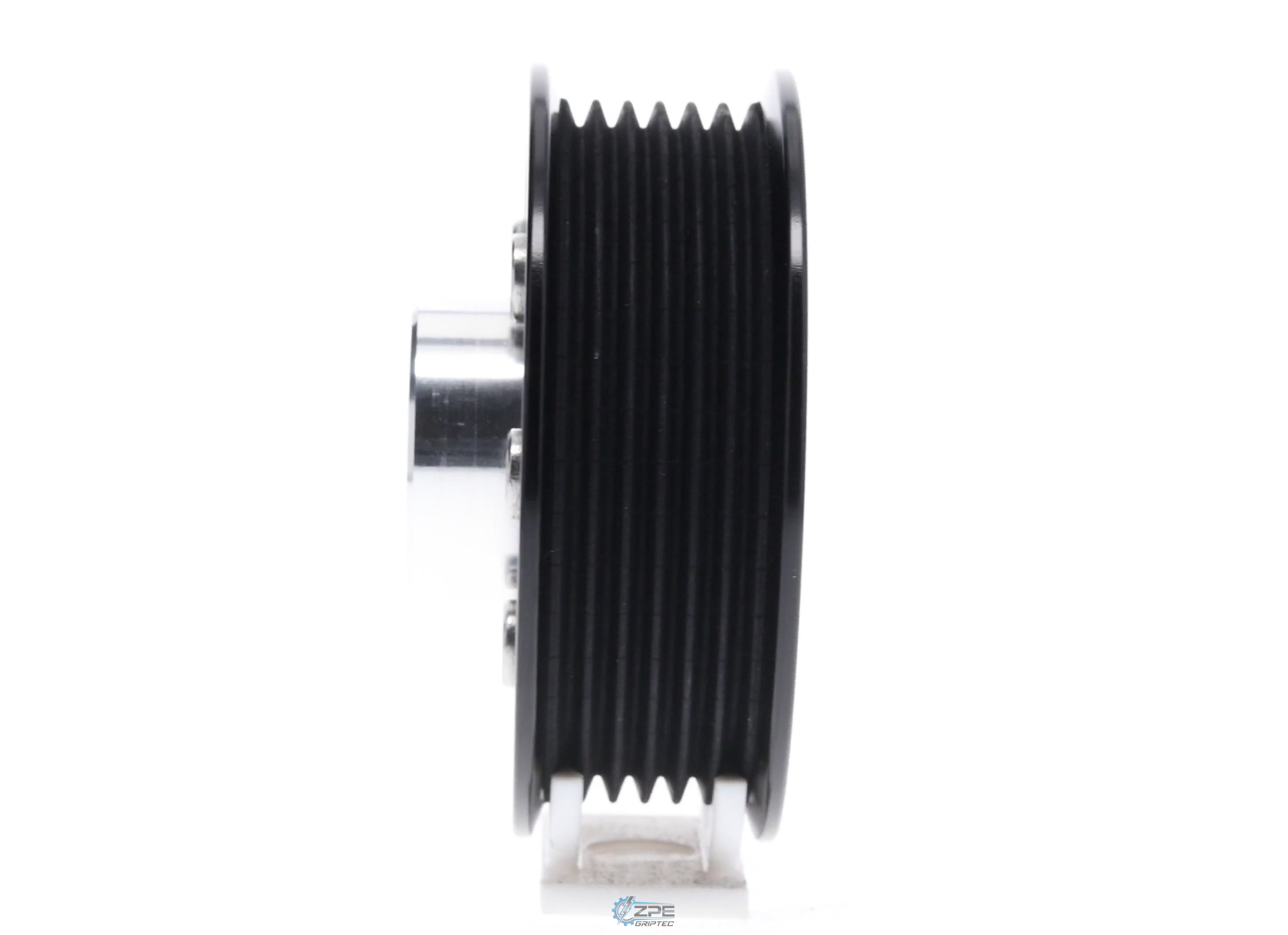 3.12" 6 Rib ZPE GripTec® 2pc Vortech YSi/JT/V3 L3 Black Pulley & Hub Kit