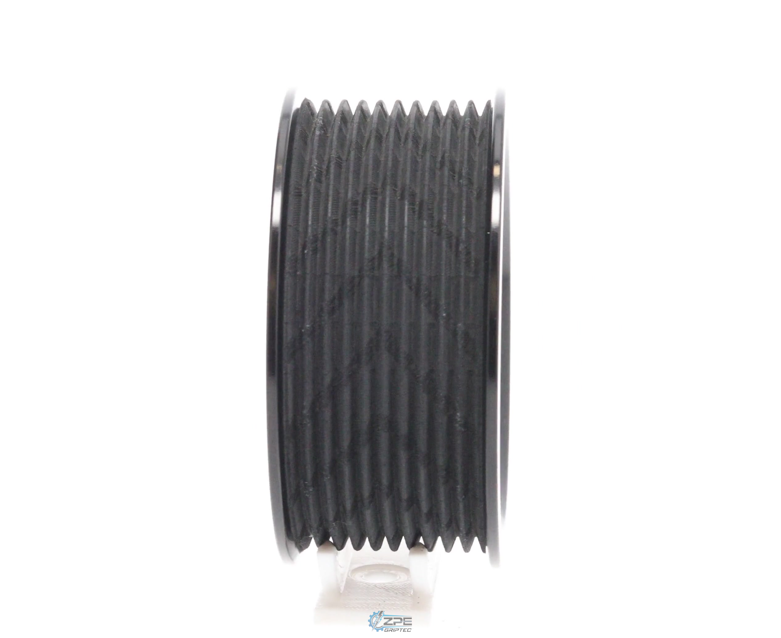 3.50" 10 Rib ZPE GripTec® Whipple 5 Bolt L3V-A Black Pulley Only