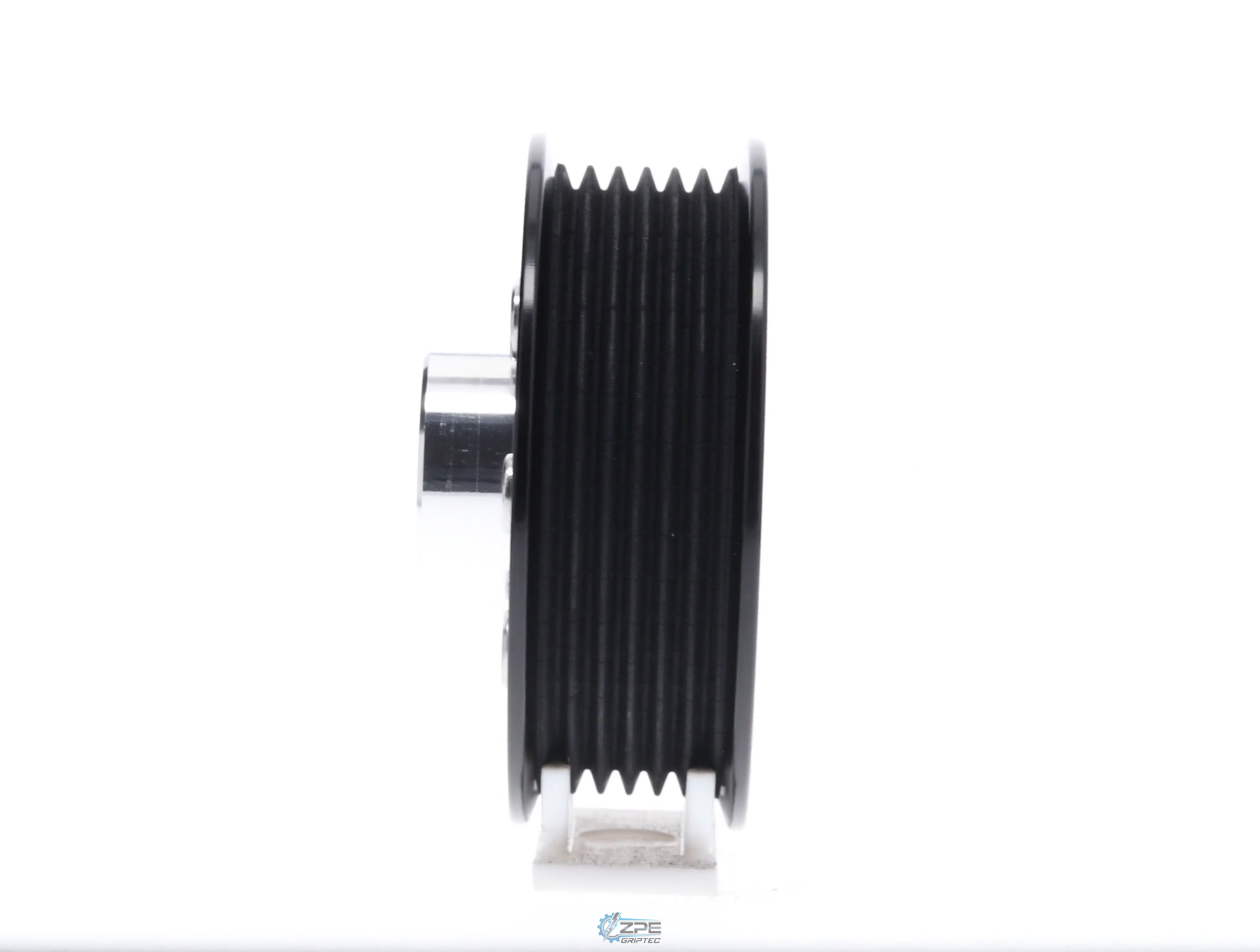 3.125" 6 Rib ZPE GripTec® 2pc Vortech YSi/JT/V3 L3 Black Pulley & Hub Kit