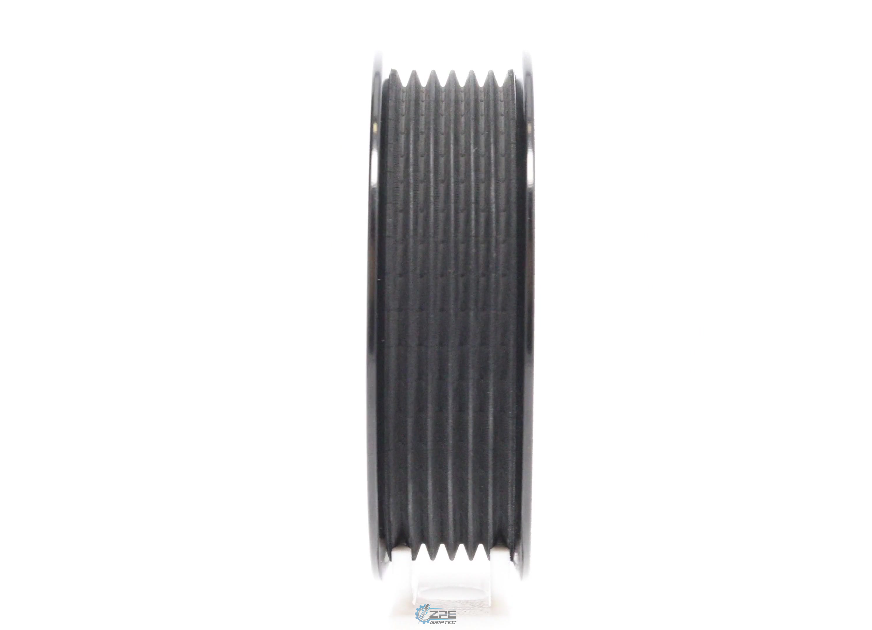 3.60" 6 Rib ZPE GripTec® 2pc Magnuson TVS L3 Black Pulley Only