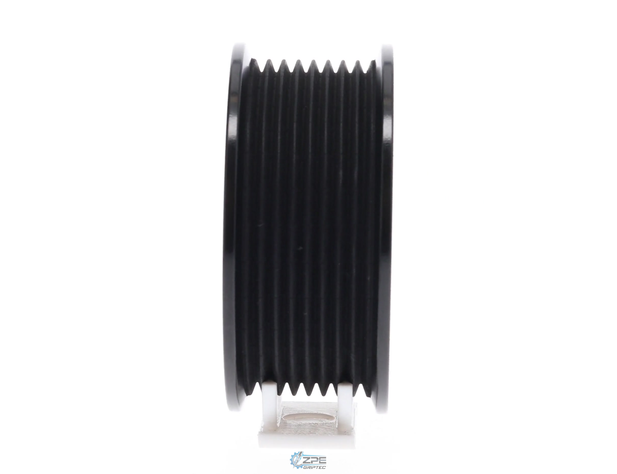 3.20" 8 Rib ZPE GripTec® 2pc Edelbrock TVS L3 Black Pulley Only