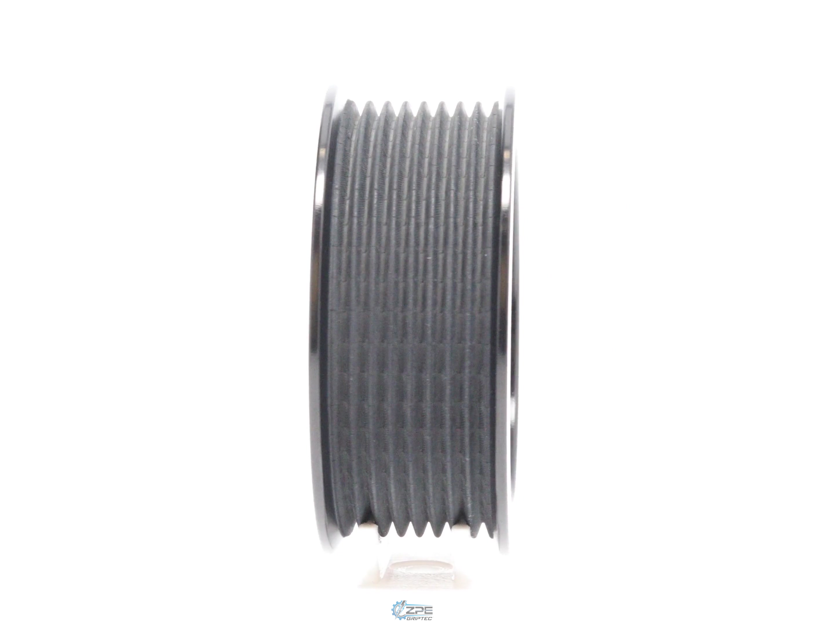 3.375" 8 Rib ZPE GripTec® 2pc Vortech YSi/JT/V3 L3 Black Pulley Only