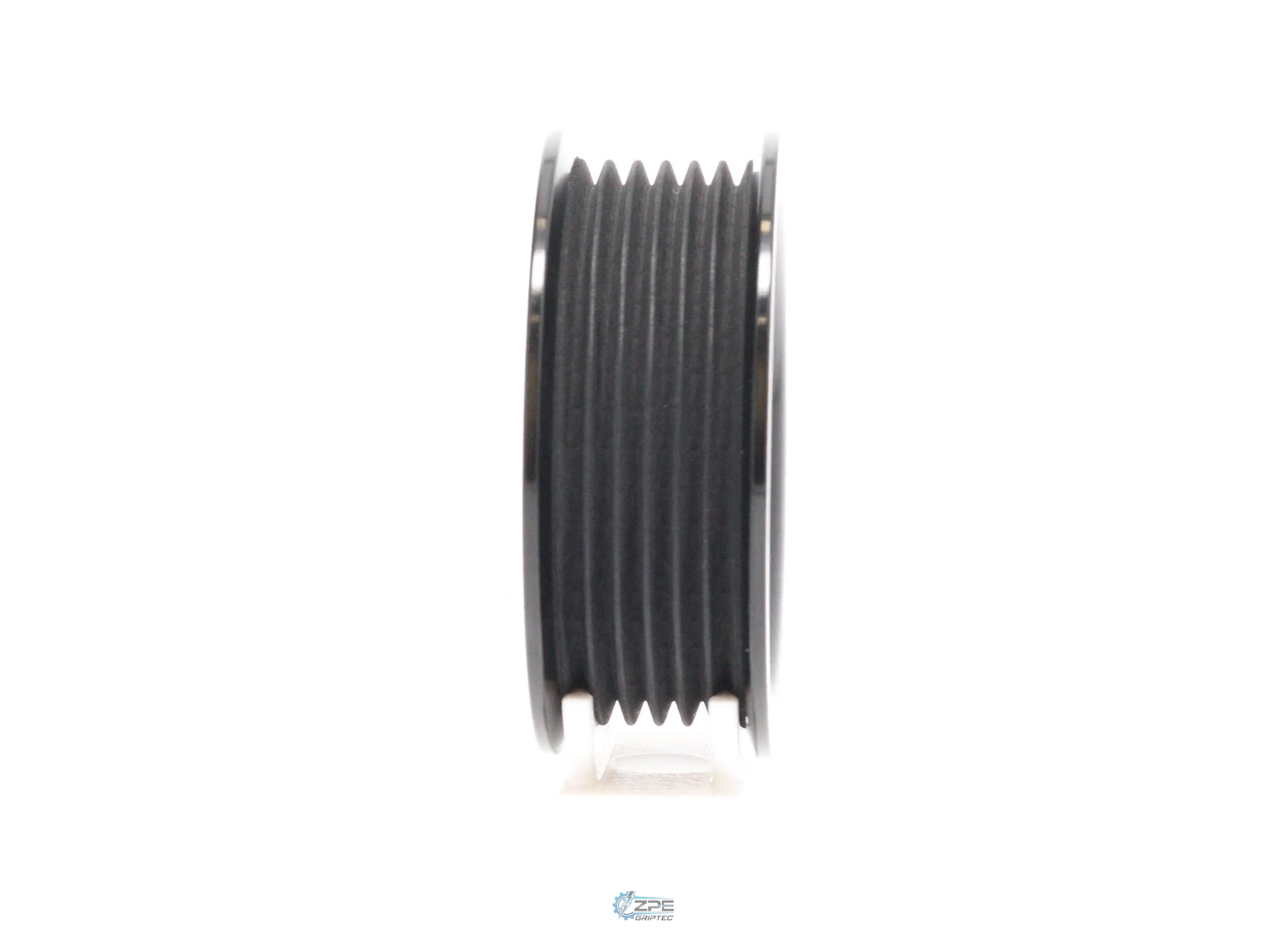 2.80" 6 Rib ZPE GripTec® 2pc Magnuson TVS L3 Black Pulley Only