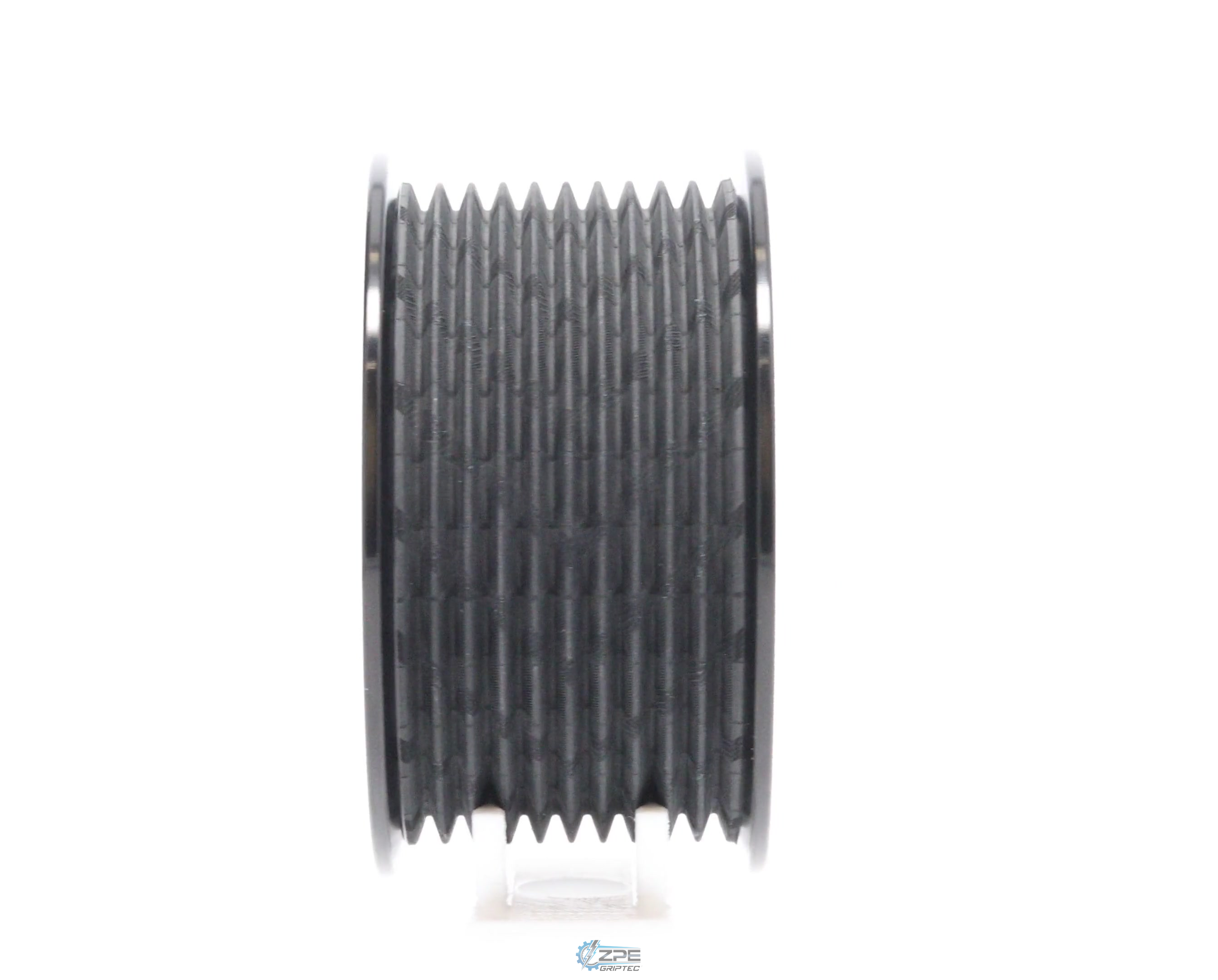 2.95" 10 Rib ZPE GripTec® 2pc HellCat L2V Black Pulley Only
