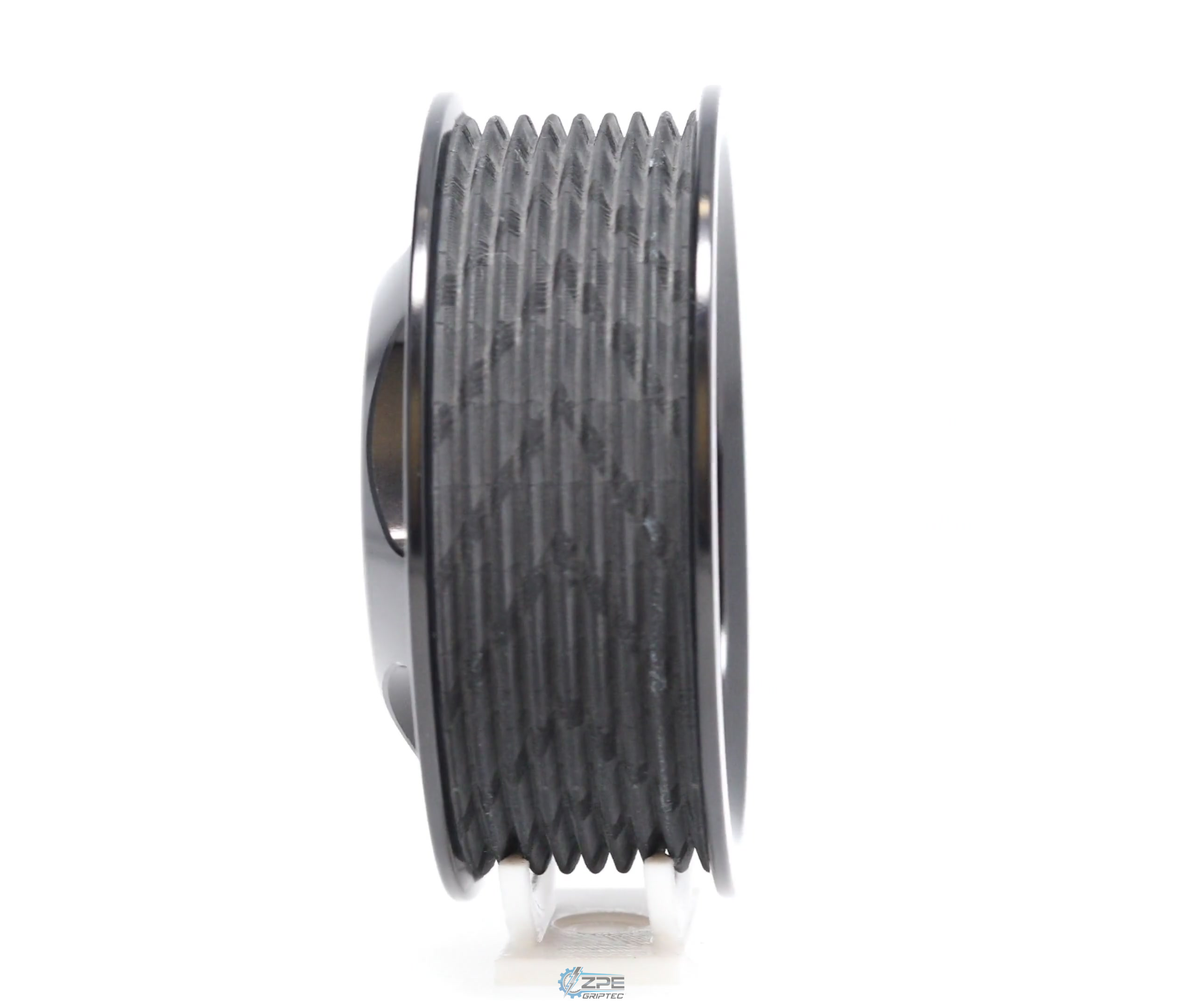 3.75" 8 Rib ZPE GripTec® Whipple 5 Bolt L3V-A Black Pulley Only