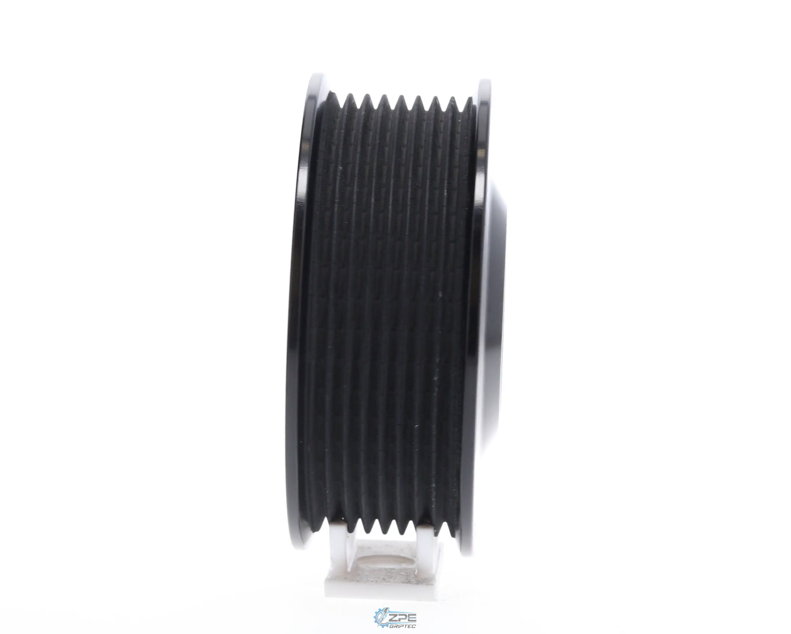 3.625" 8 Rib ZPE GripTec® Whipple Cobra L3 Black Pulley