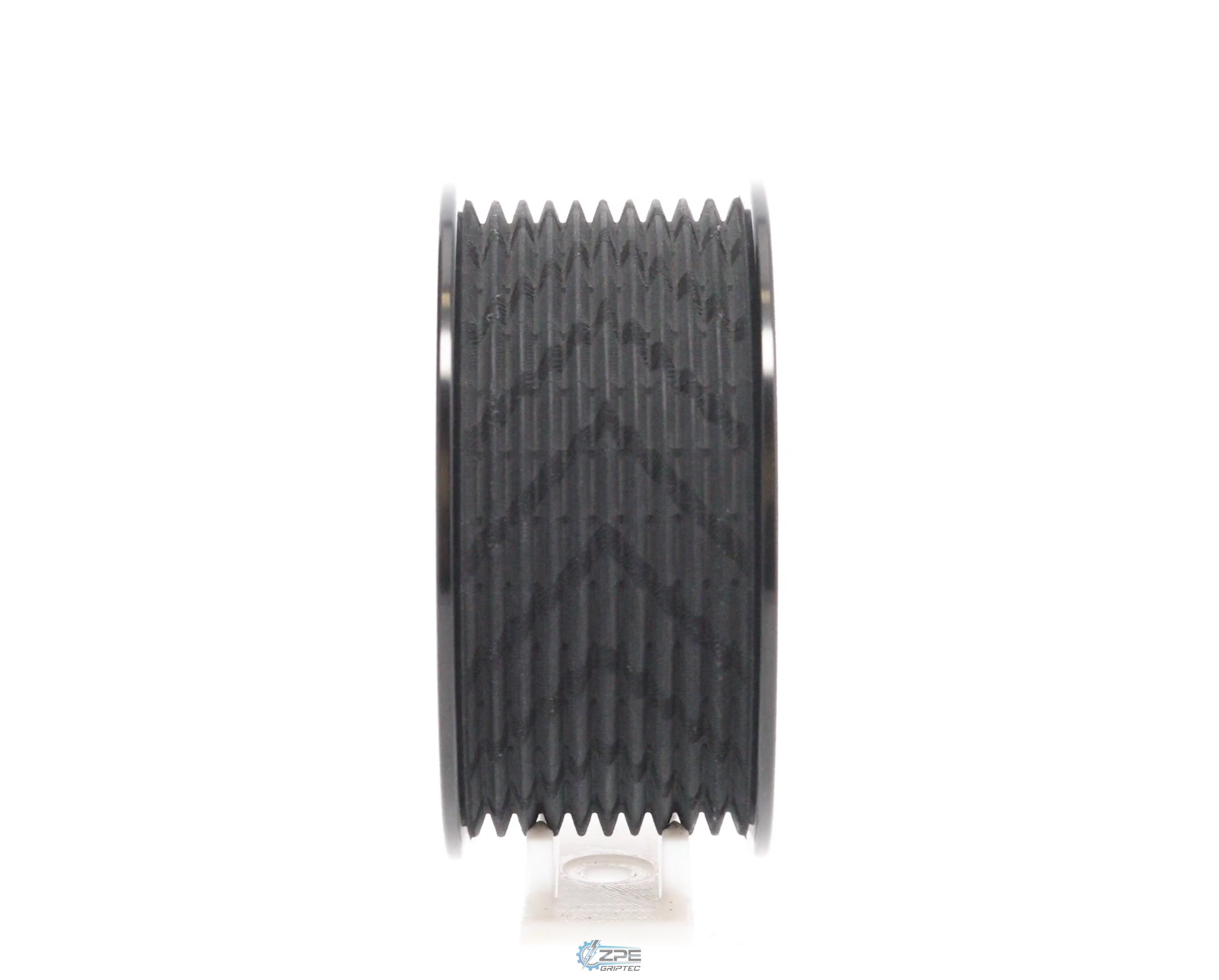 3.35" 10 Rib ZPE GripTec® Whipple 5 Bolt L3V-A Black Pulley Only