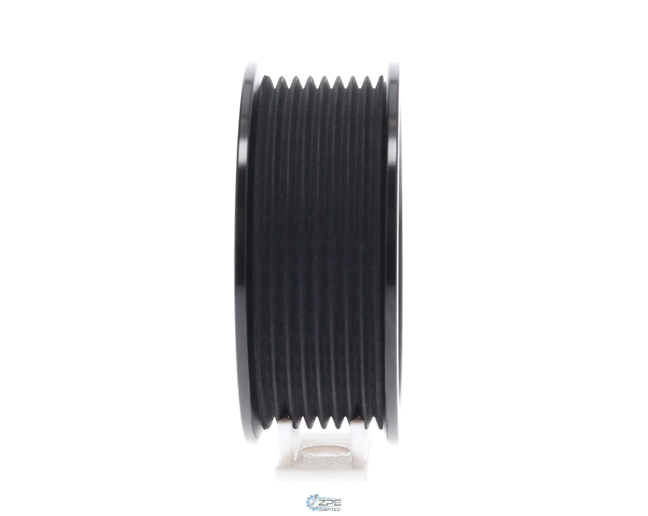 3.50" 8 Rib ZPE GripTec® 2pc Magnuson Heartbeat TVS L3 Black Pulley Only