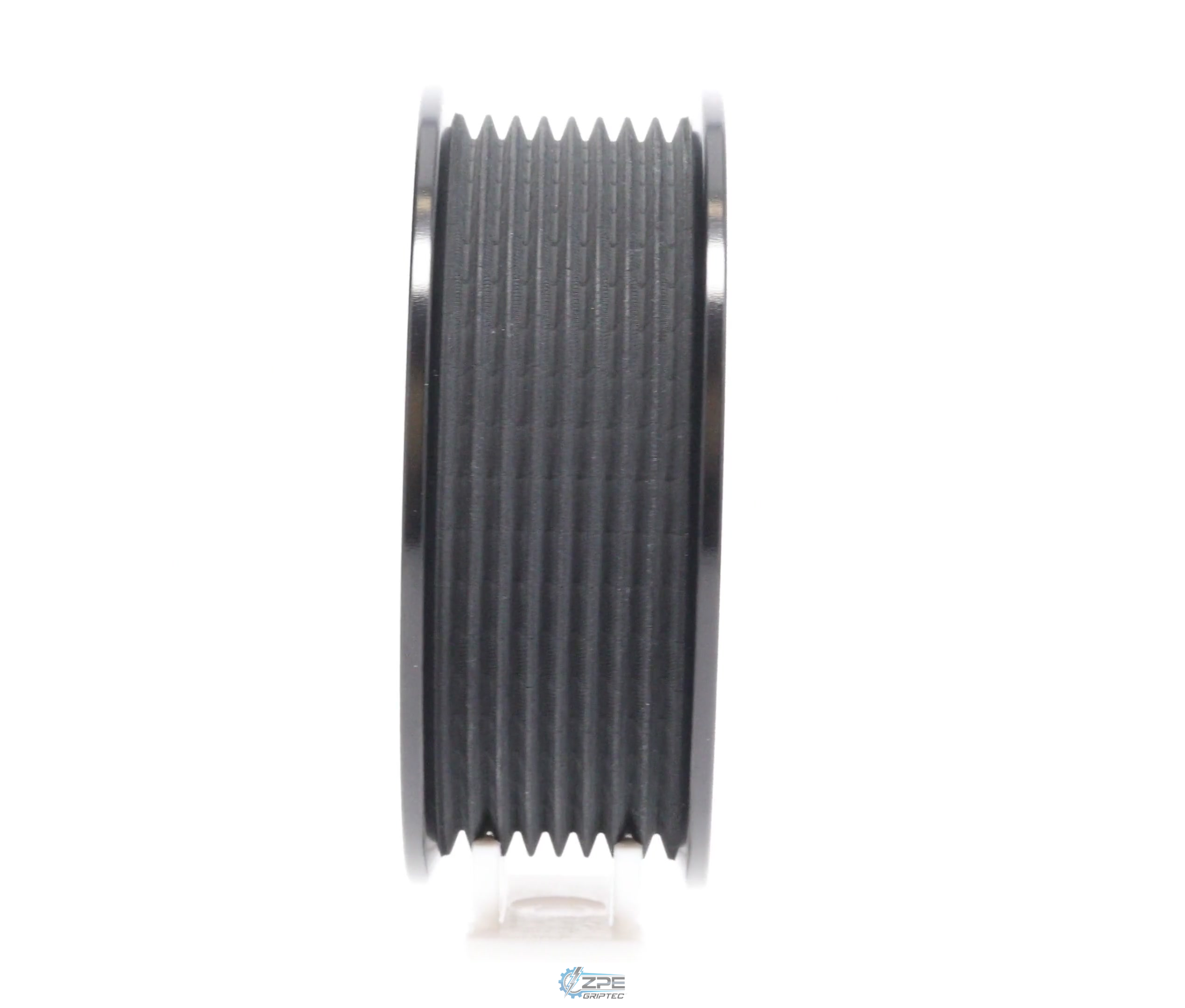 3.75" 8 Rib ZPE GripTec® 2pc Edelbrock TVS L3 Black Pulley Only