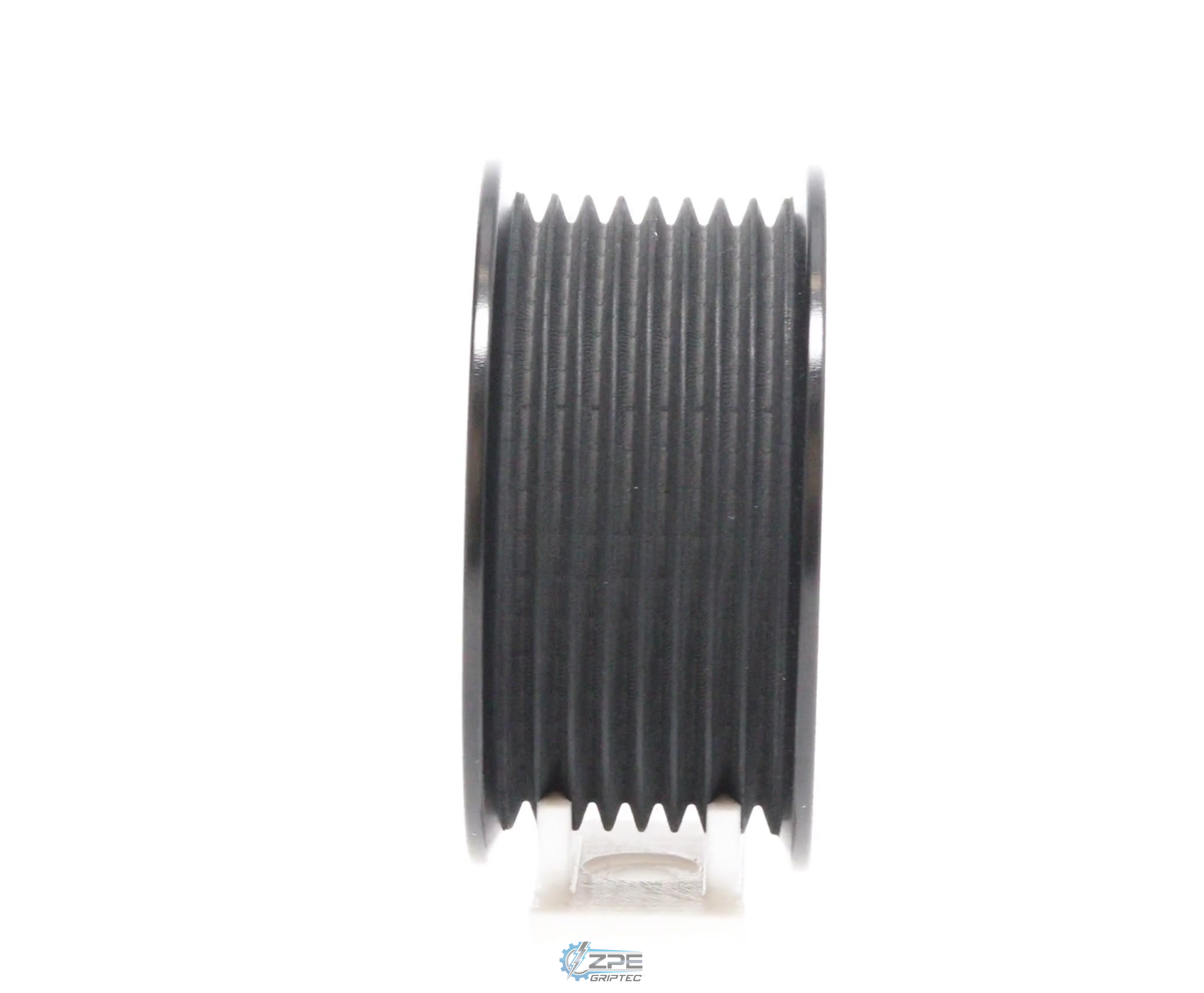 2.70" 8 Rib ZPE GripTec® 2pc Vortech YSi/JT/V3 L3 Black Pulley Only