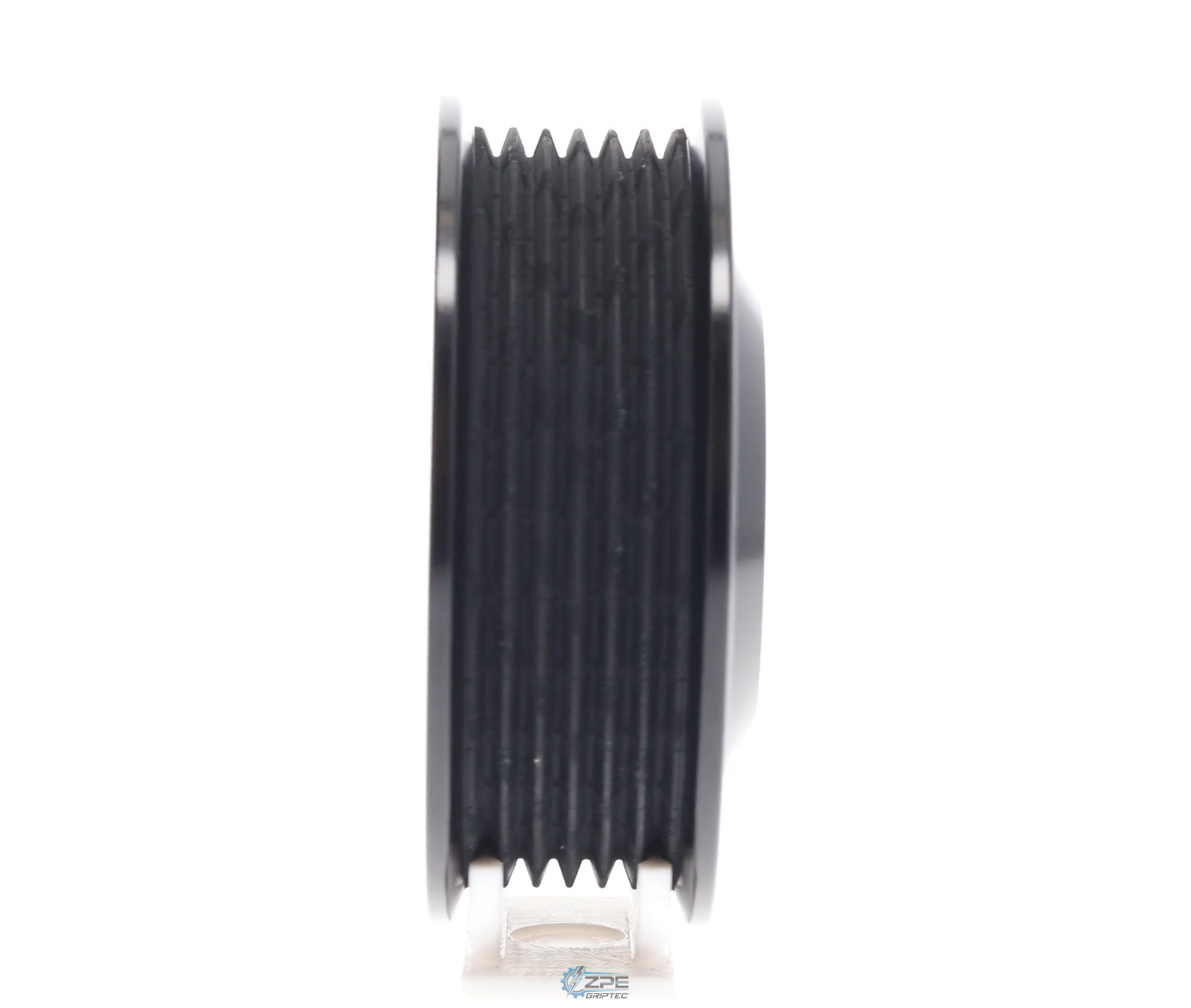 3.25" 6 Rib ZPE GripTec® Whipple Standard L3V-A Black Pulley