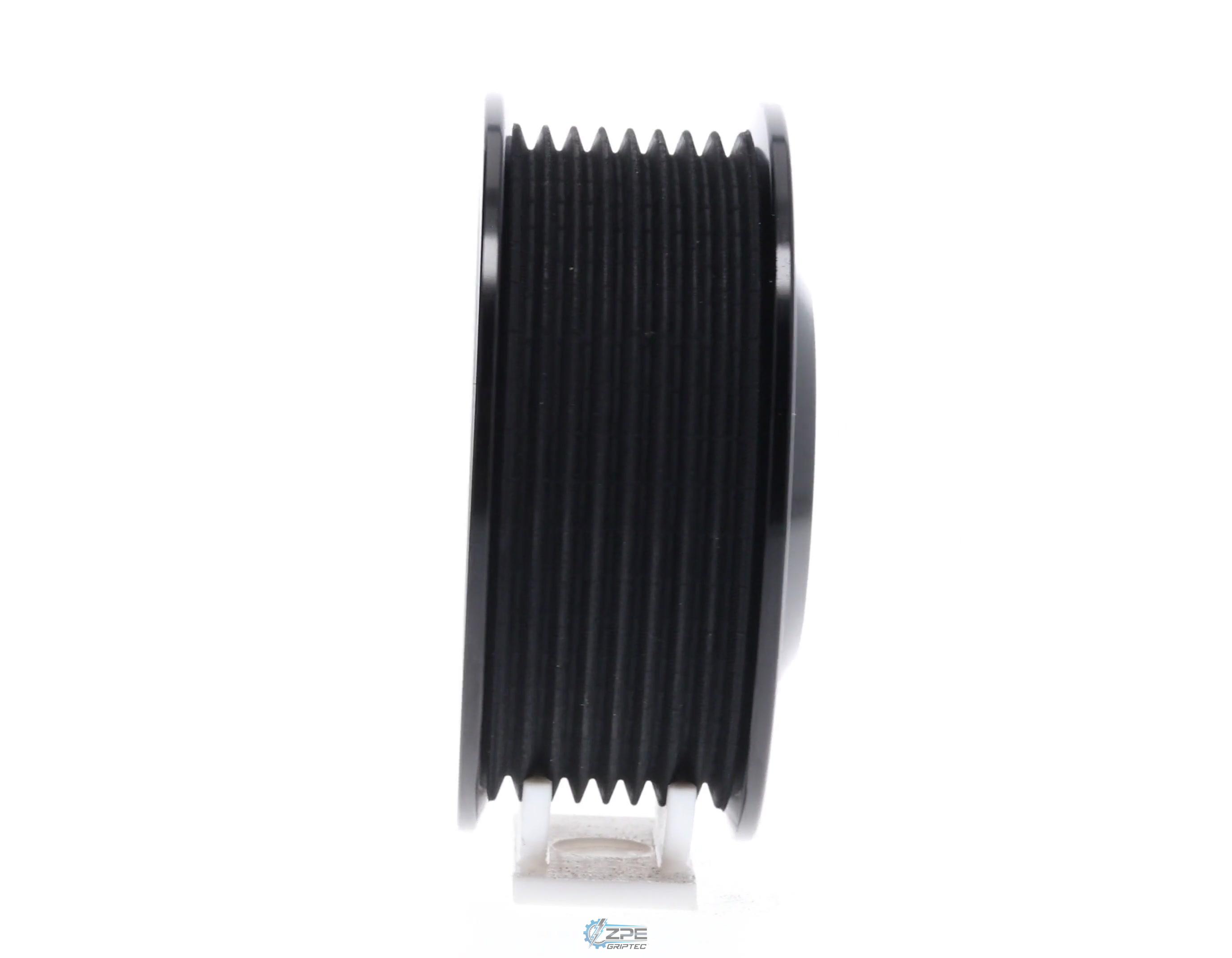 3.375" 8 Rib ZPE GripTec® Whipple Standard L3 Black Pulley