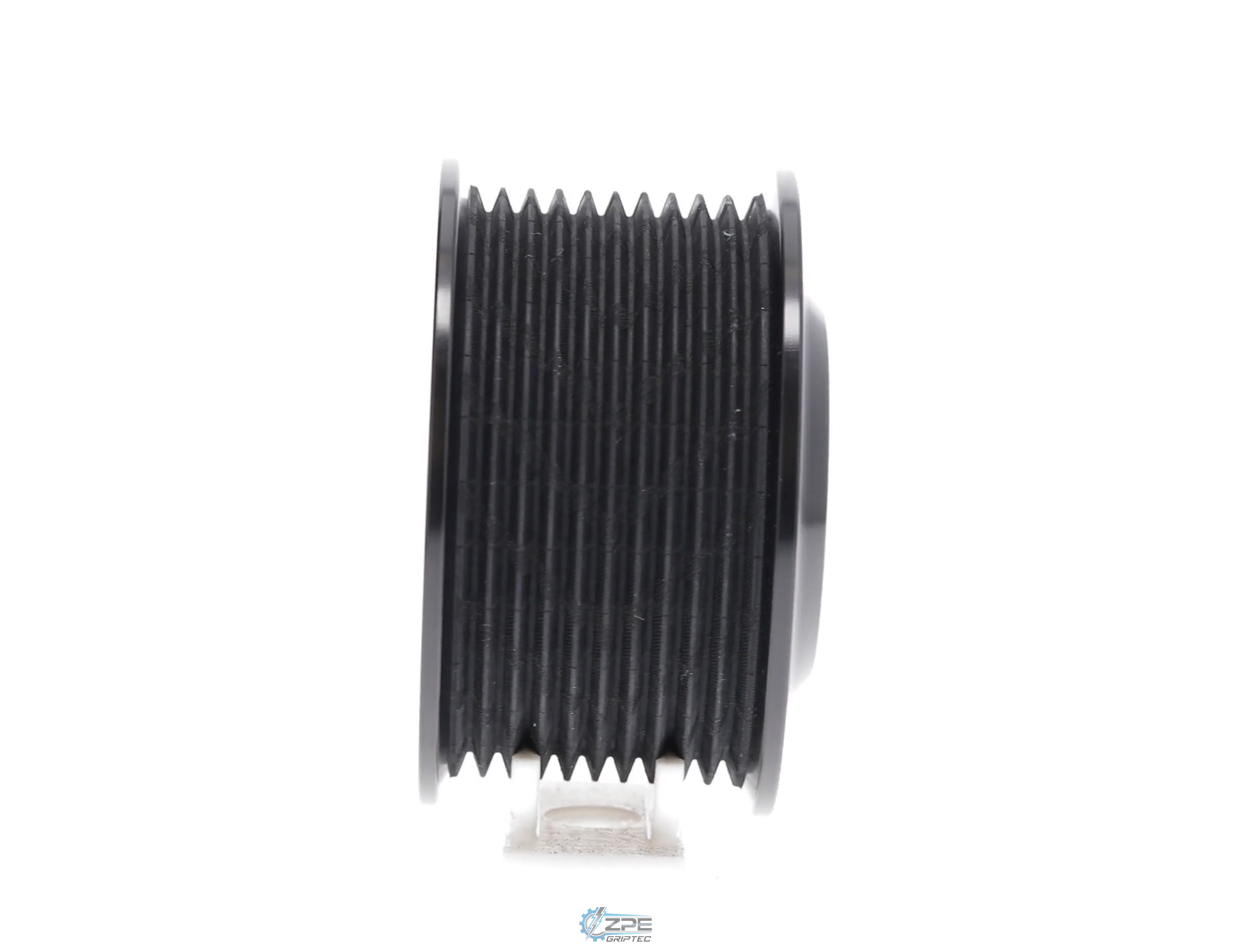 2.95" 10 Rib ZPE GripTec® Whipple Standard L3V-A Black Pulley
