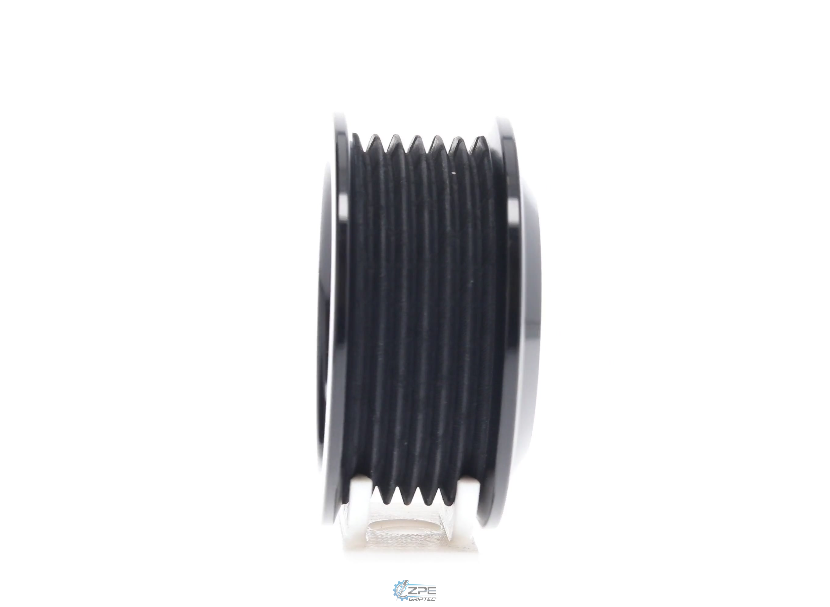 2.50" 6 Rib ZPE GripTec® Whipple Standard L3V-A Black Pulley