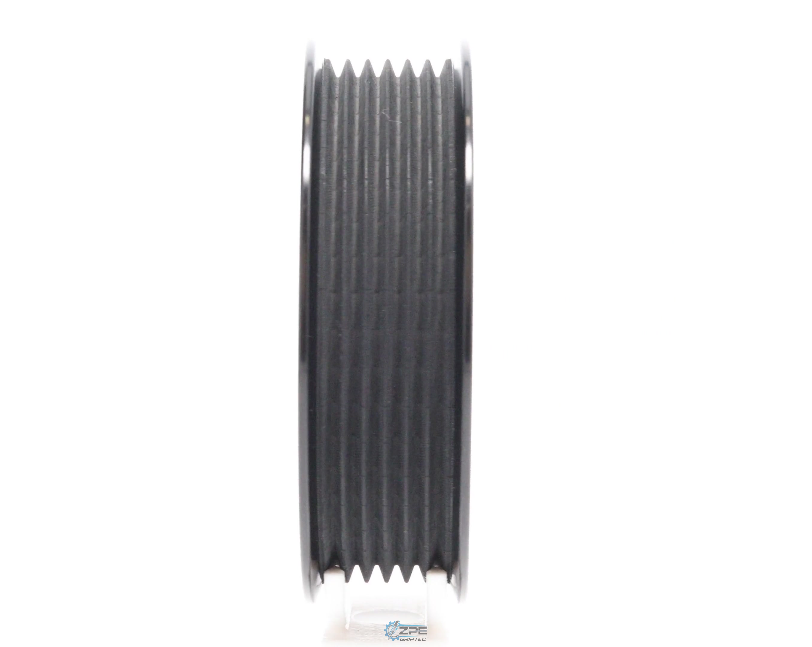 3.70" 6 Rib ZPE GripTec® 2pc Magnuson TVS L3 Black Pulley Only