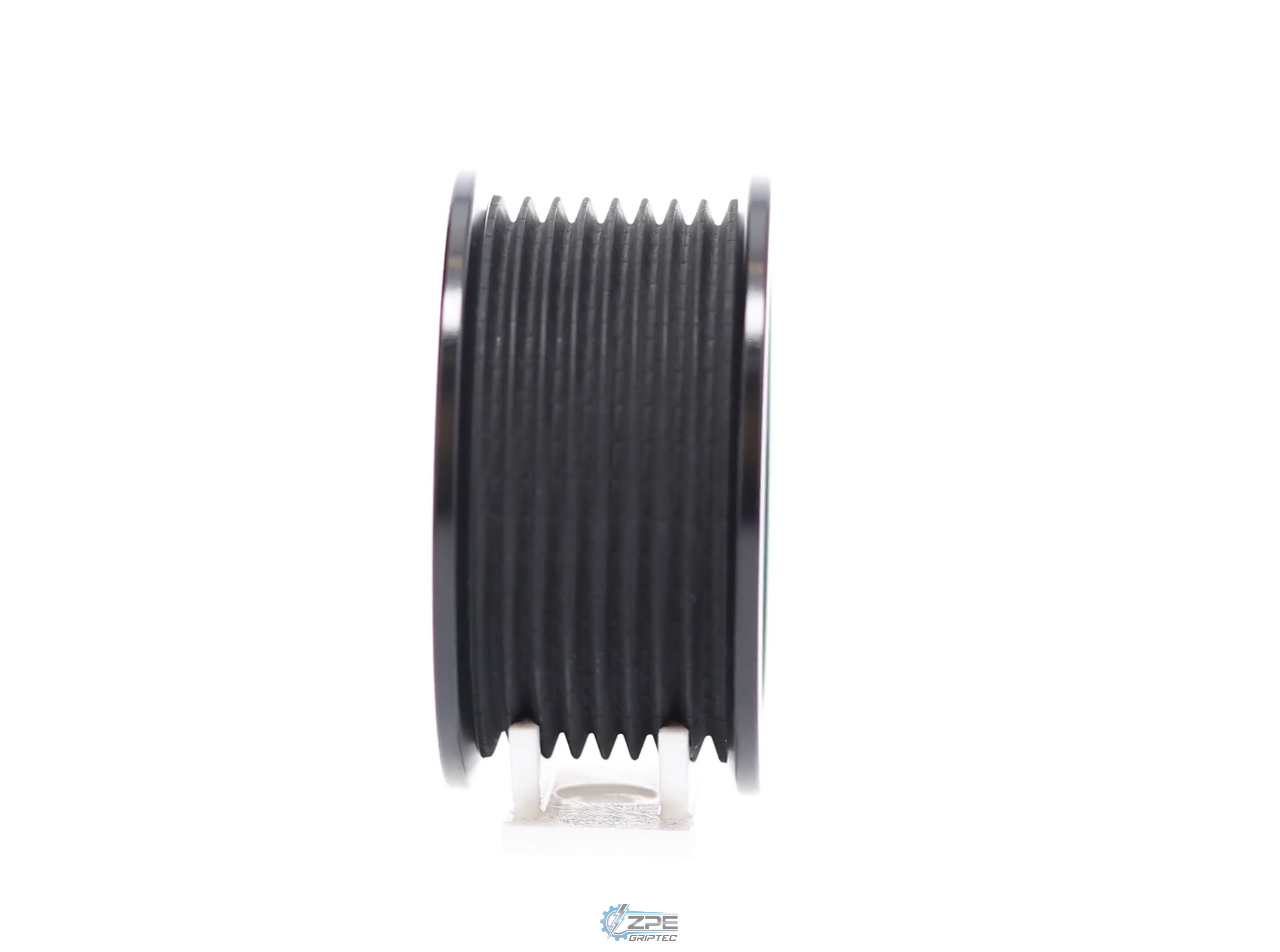 2.70" 8 Rib ZPE GripTec® 2pc Magnuson Heartbeat TVS L3 Black Pulley Only