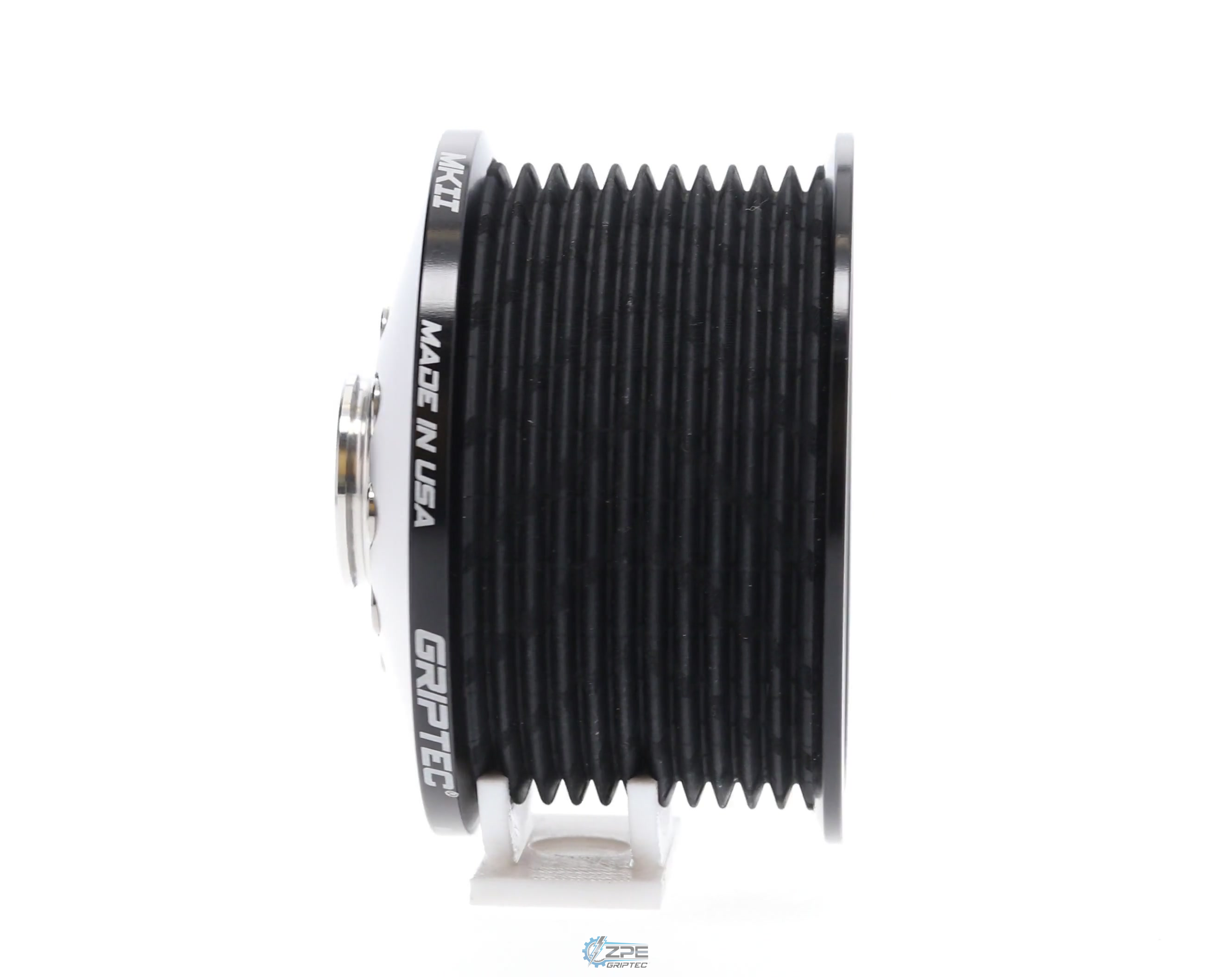 3.10" 11 Rib ZPE GripTec® 2pc MKII LS9 L2V Black Pulley & Hub Kit