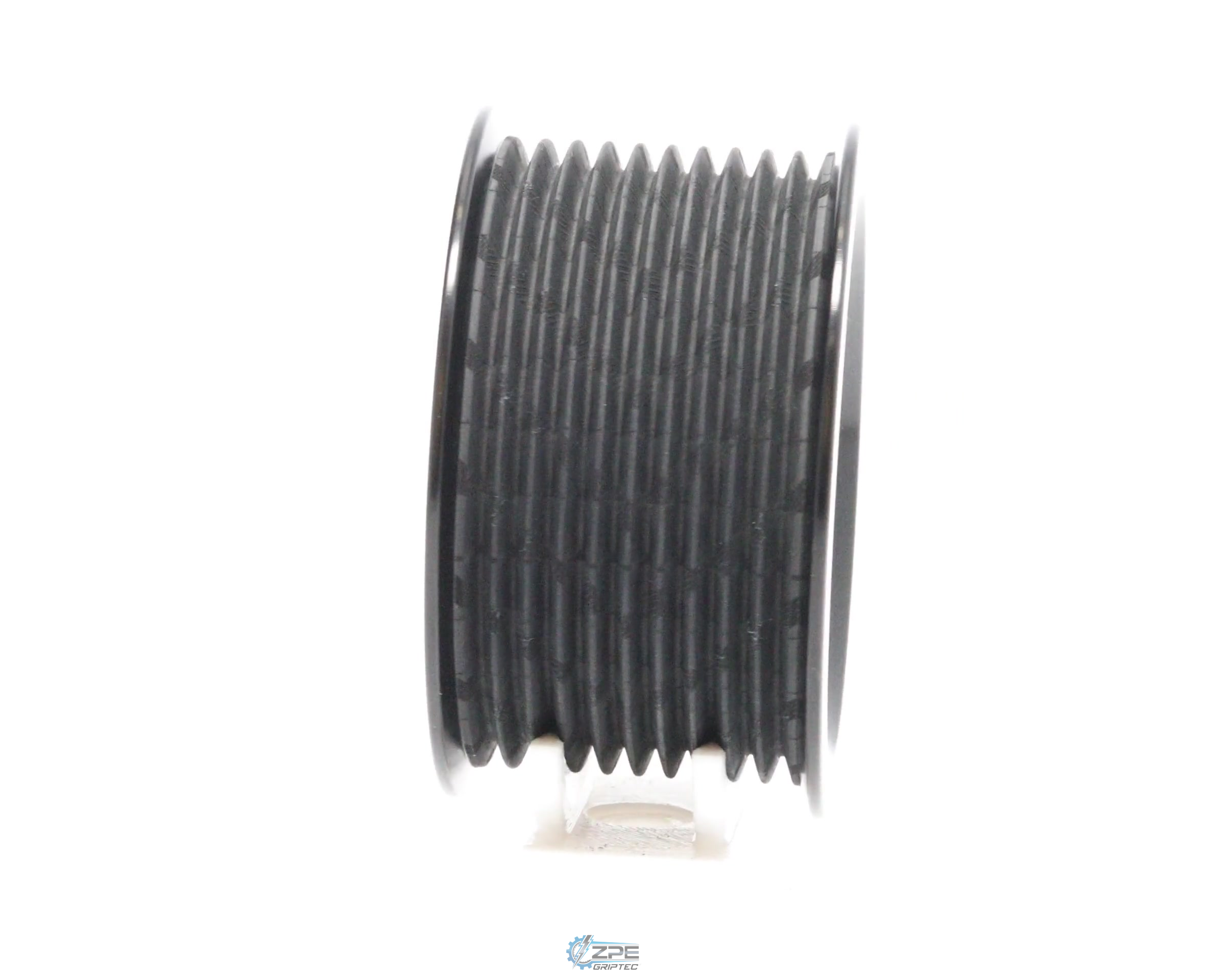 2.80" 10 Rib ZPE GripTec® 2pc HellCat L2V Black Pulley Only