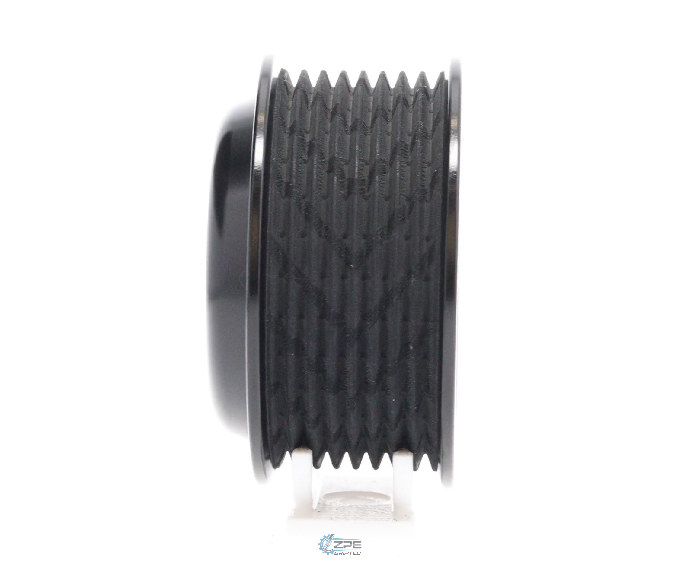 2.85" 8 Rib ZPE GripTec® Whipple 5 Bolt L3V-A Black Pulley Only