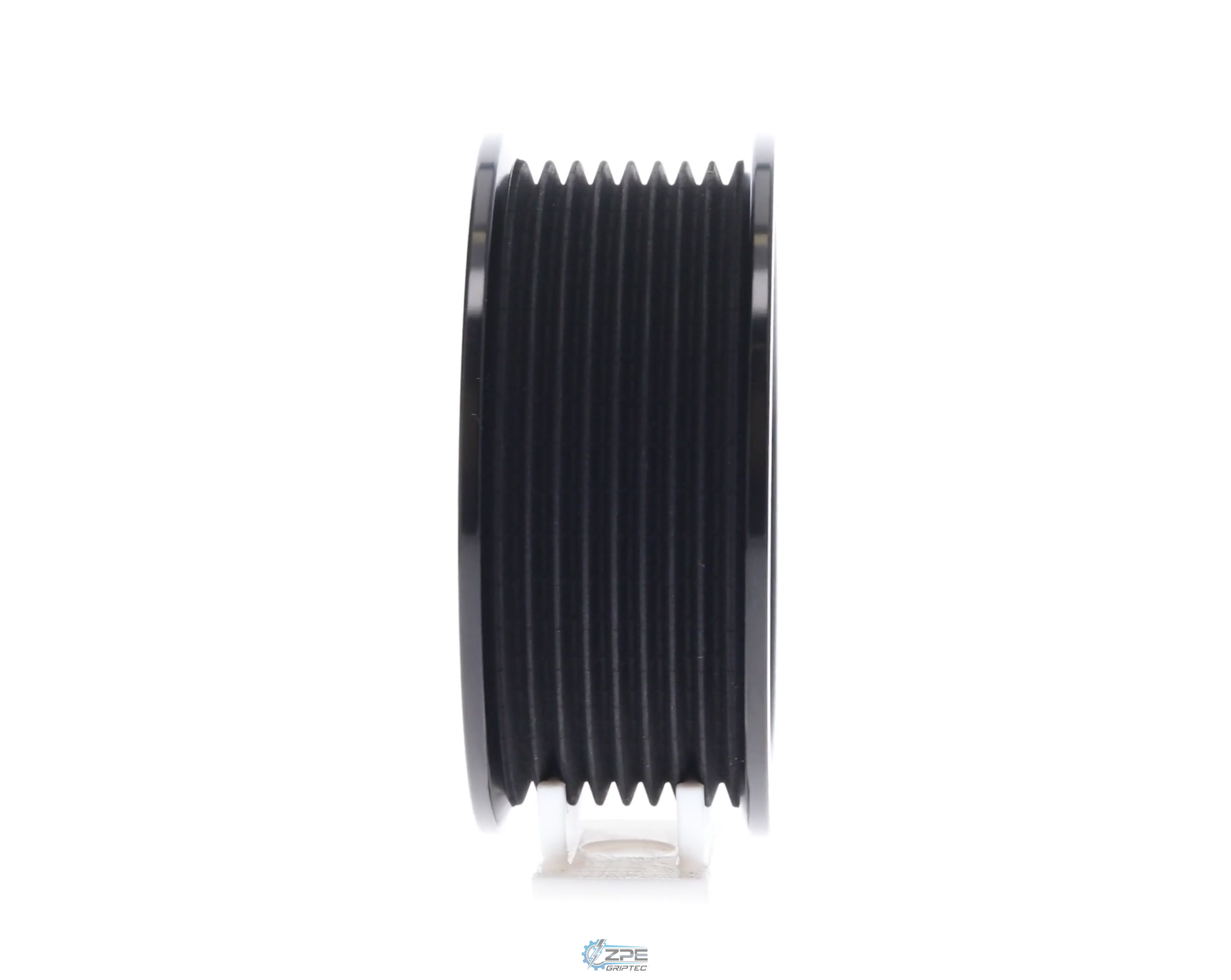 85mm 8 Rib ZPE GripTec® 2pc Magnuson Heartbeat TVS L3 Black Pulley Only